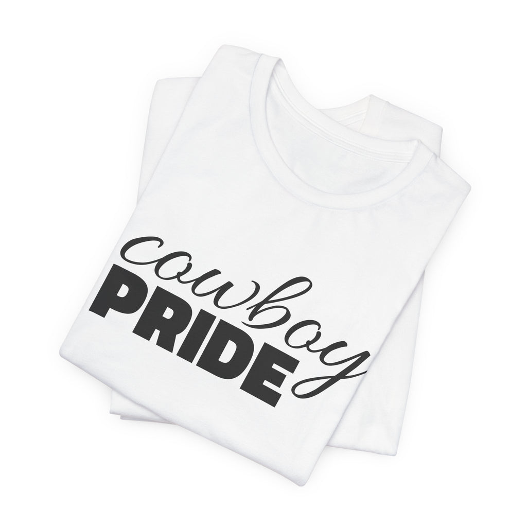 Cowboy Pride T-Shirt — Western Rodeo Graphic Tee