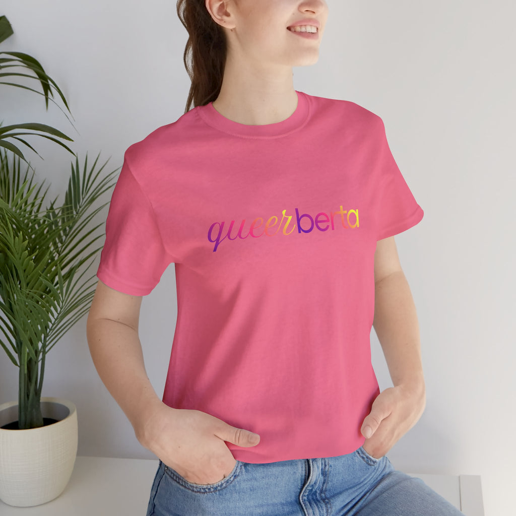 Pride QueerBerta Tee — Rainbow Pride T‑Shirt