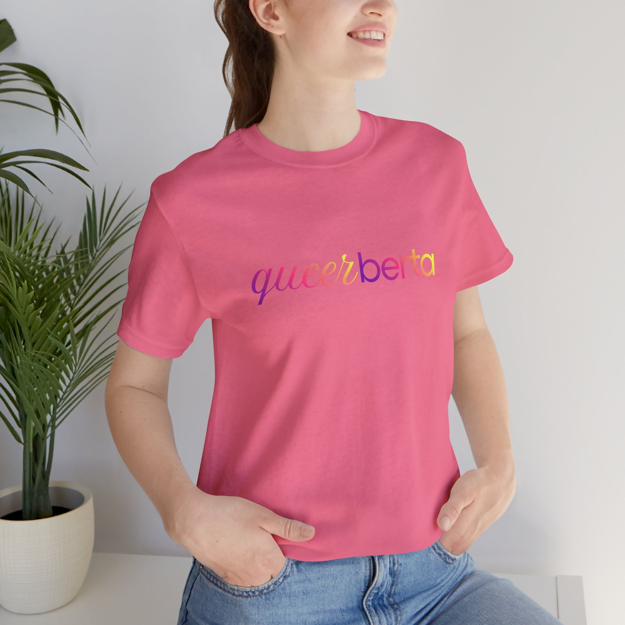 Pride QueerBerta Tee — Rainbow Pride T‑Shirt