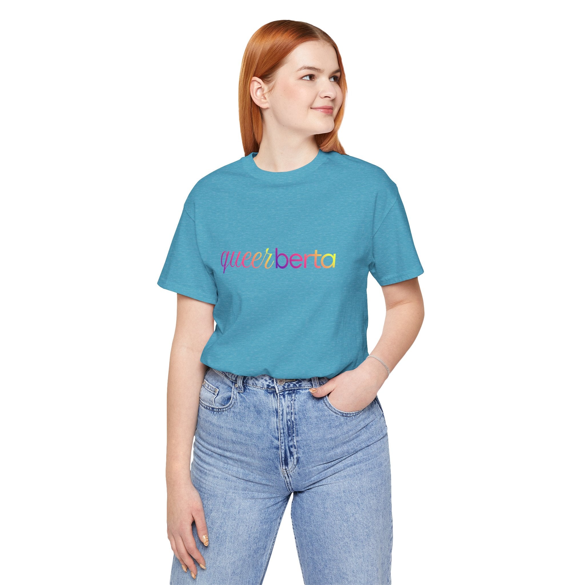 Pride QueerBerta Tee — Rainbow Pride T‑Shirt