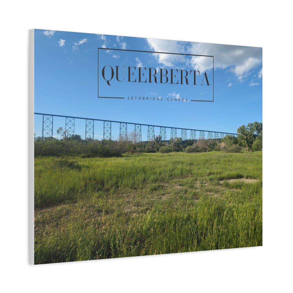 Pride Canvas | Lethbridge Queerberta | Lethbridge Canada Scenic Wall Art