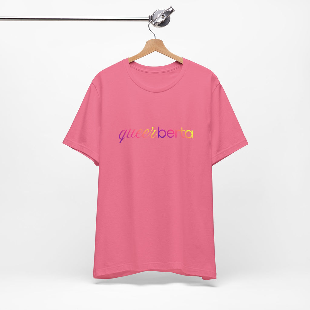 Pride QueerBerta Tee — Rainbow Pride T‑Shirt