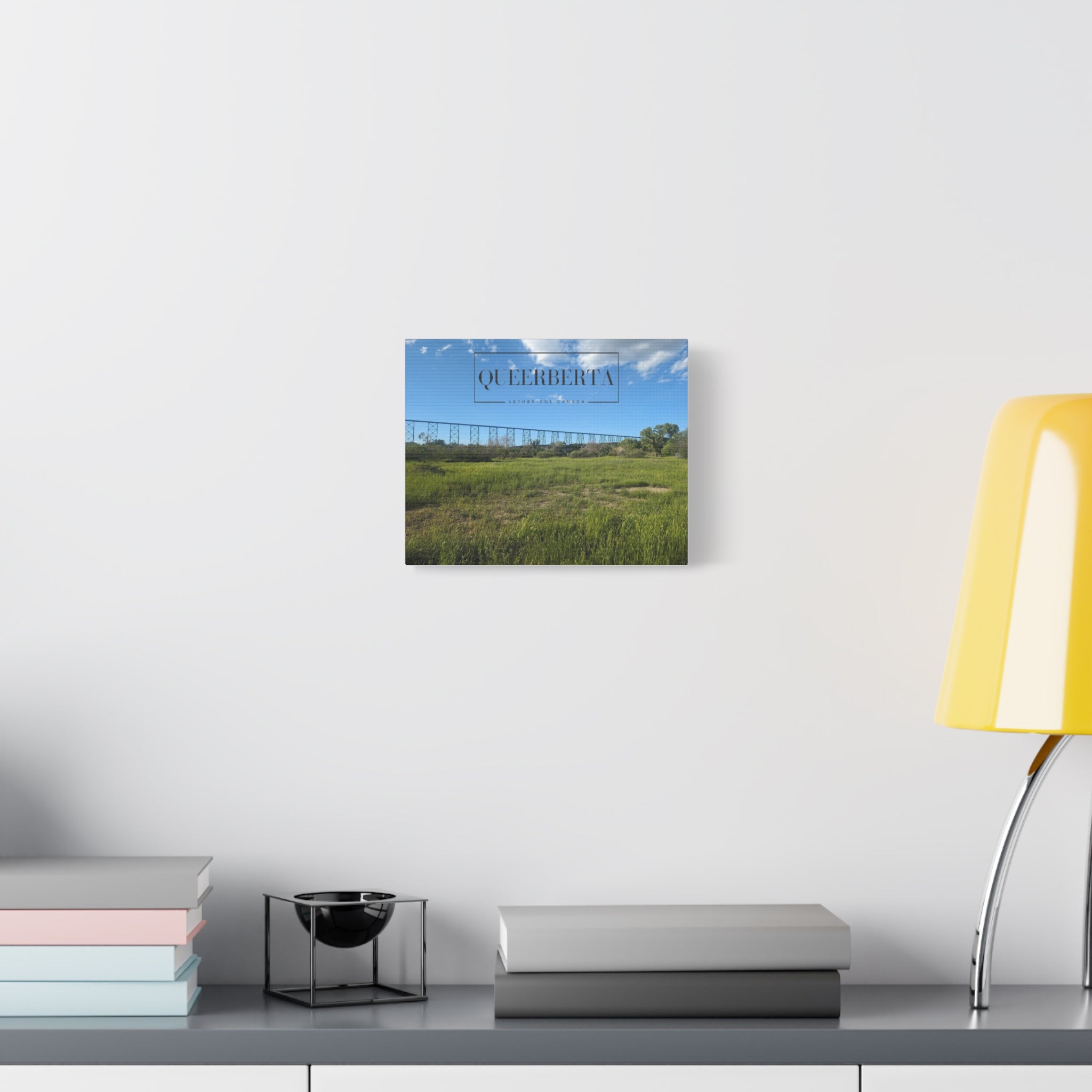 Pride Canvas | Lethbridge Queerberta | Lethbridge Canada Scenic Wall Art
