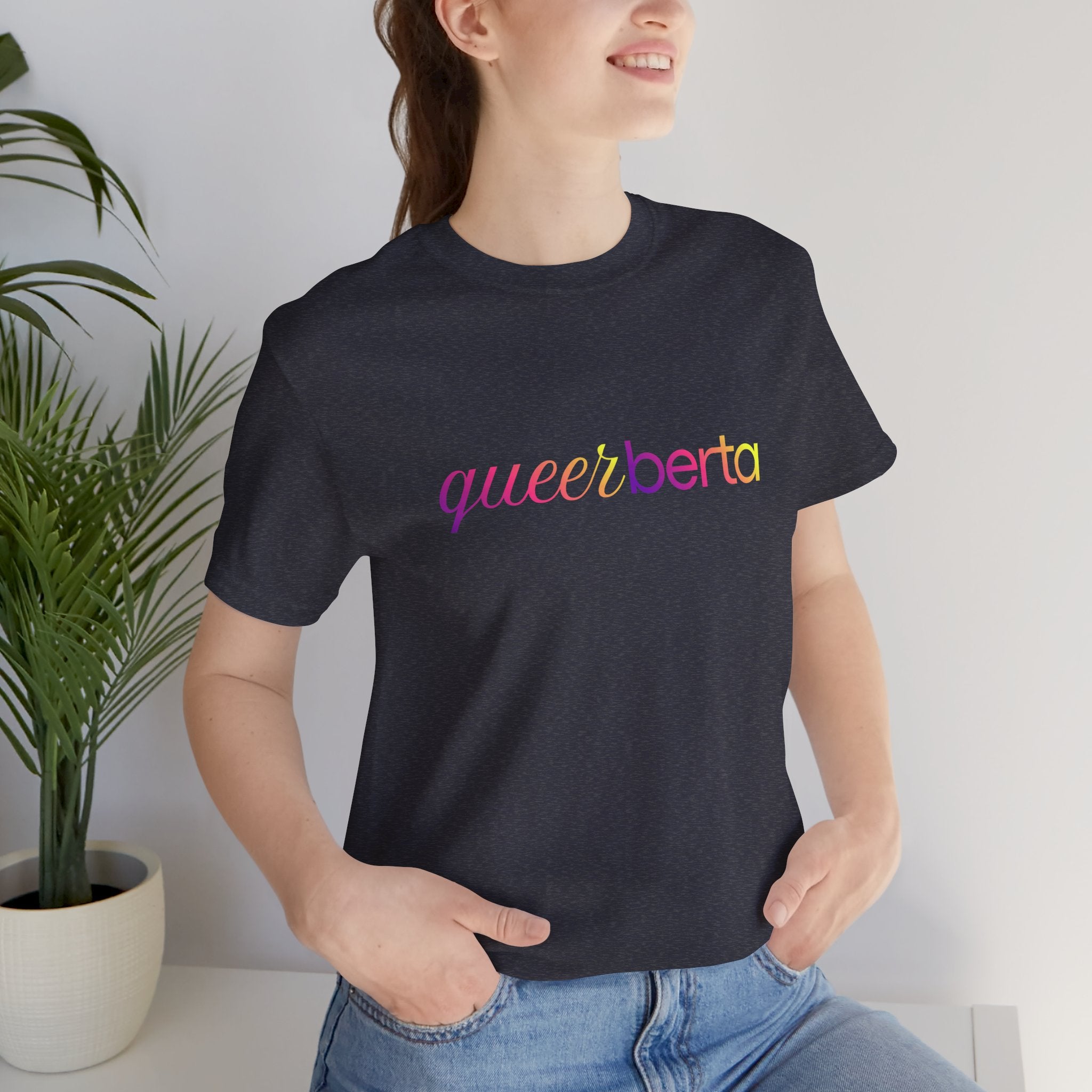 Pride QueerBerta Tee — Rainbow Pride T‑Shirt