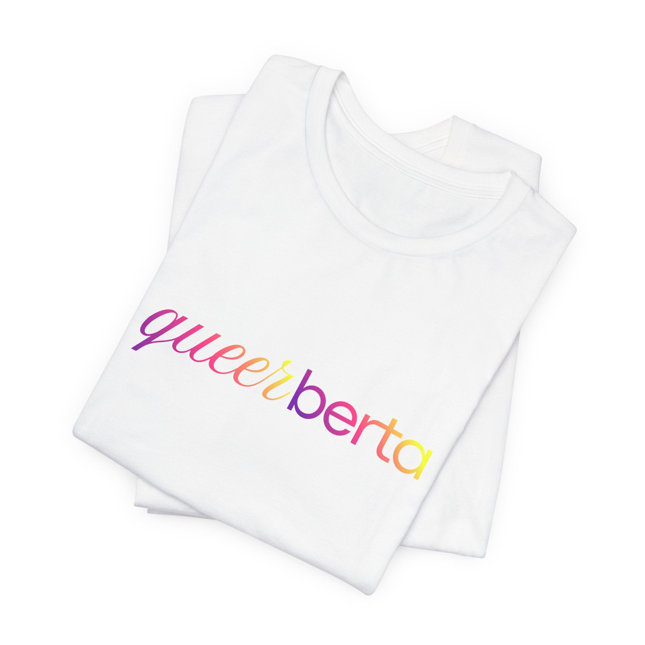 Pride QueerBerta Tee — Rainbow Pride T‑Shirt