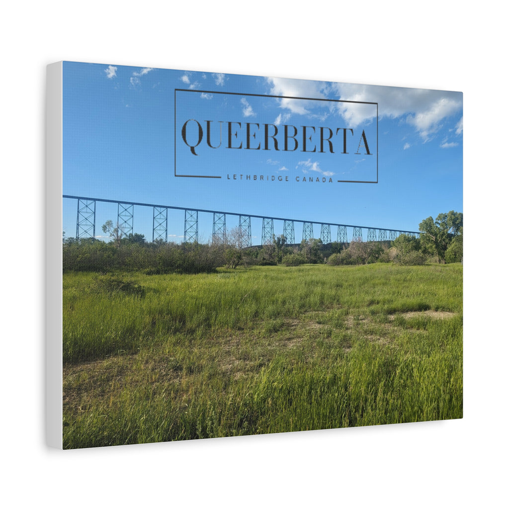 Pride Canvas | Lethbridge Queerberta | Lethbridge Canada Scenic Wall Art