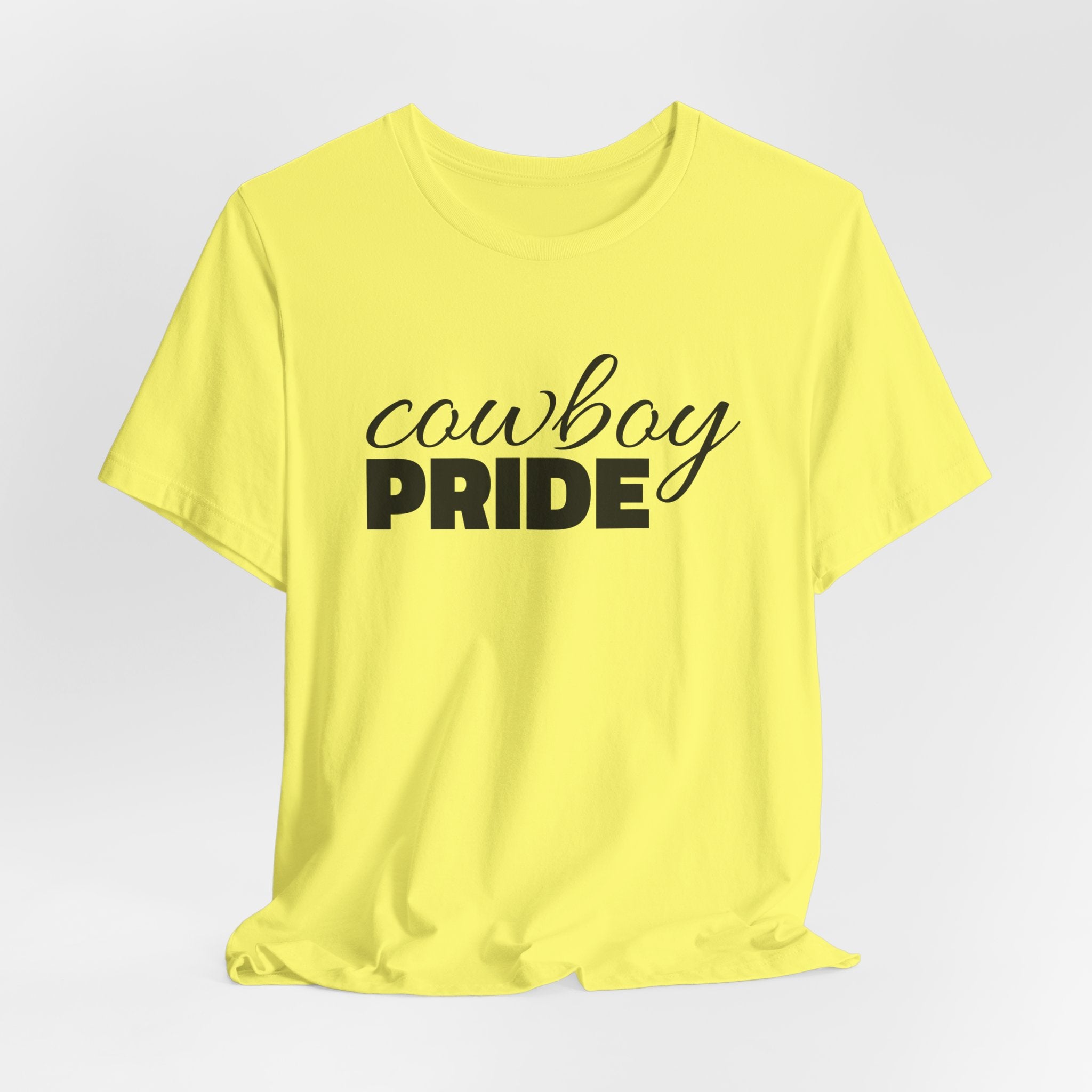 Cowboy Pride T-Shirt — Western Rodeo Graphic Tee