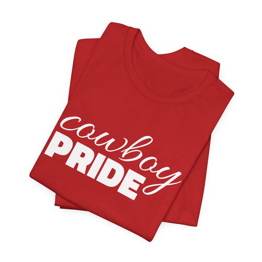 Cowboy Pride T-Shirt — Western Rodeo Graphic Tee