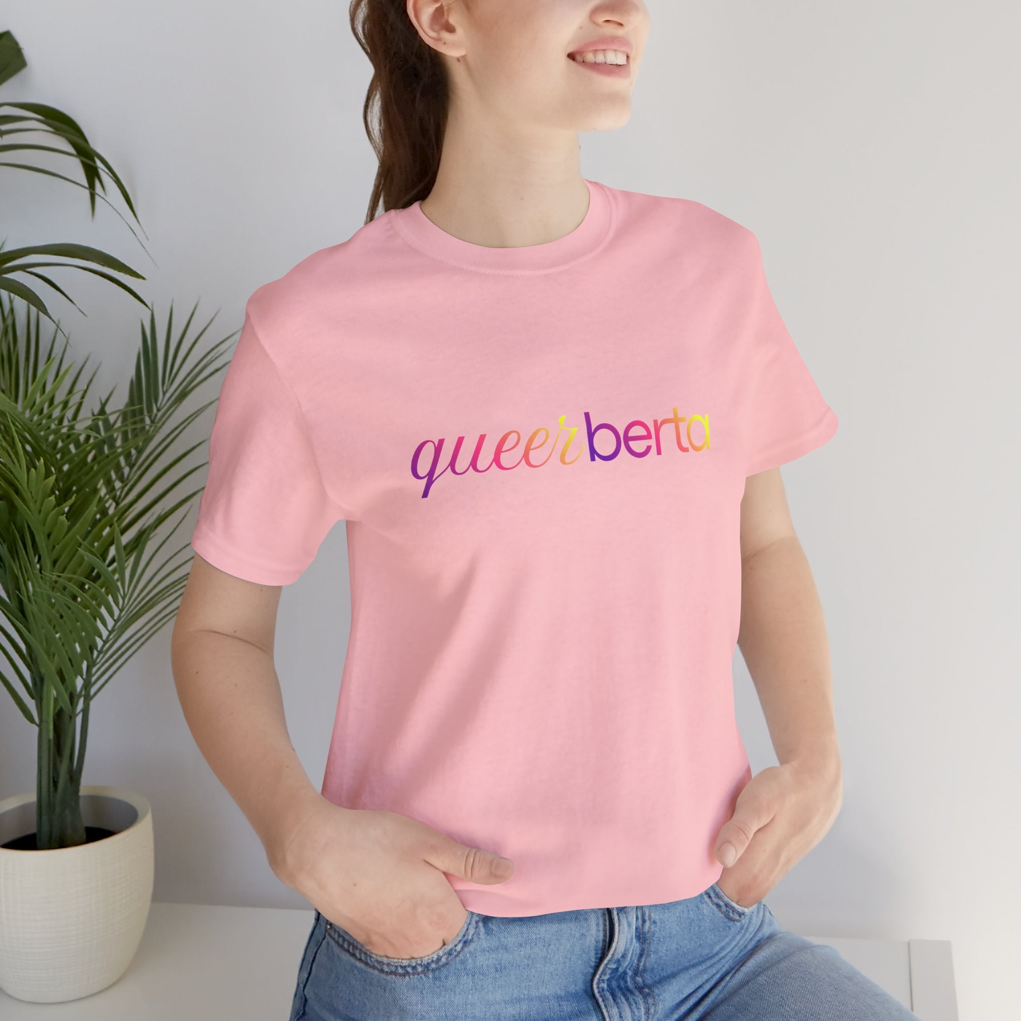 Pride QueerBerta Tee — Rainbow Pride T‑Shirt