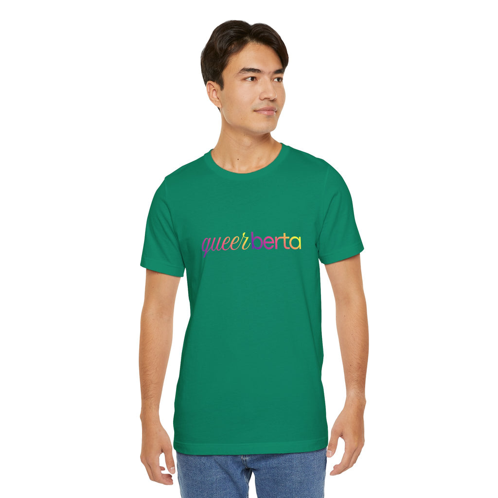 Pride QueerBerta Tee — Rainbow Pride T‑Shirt