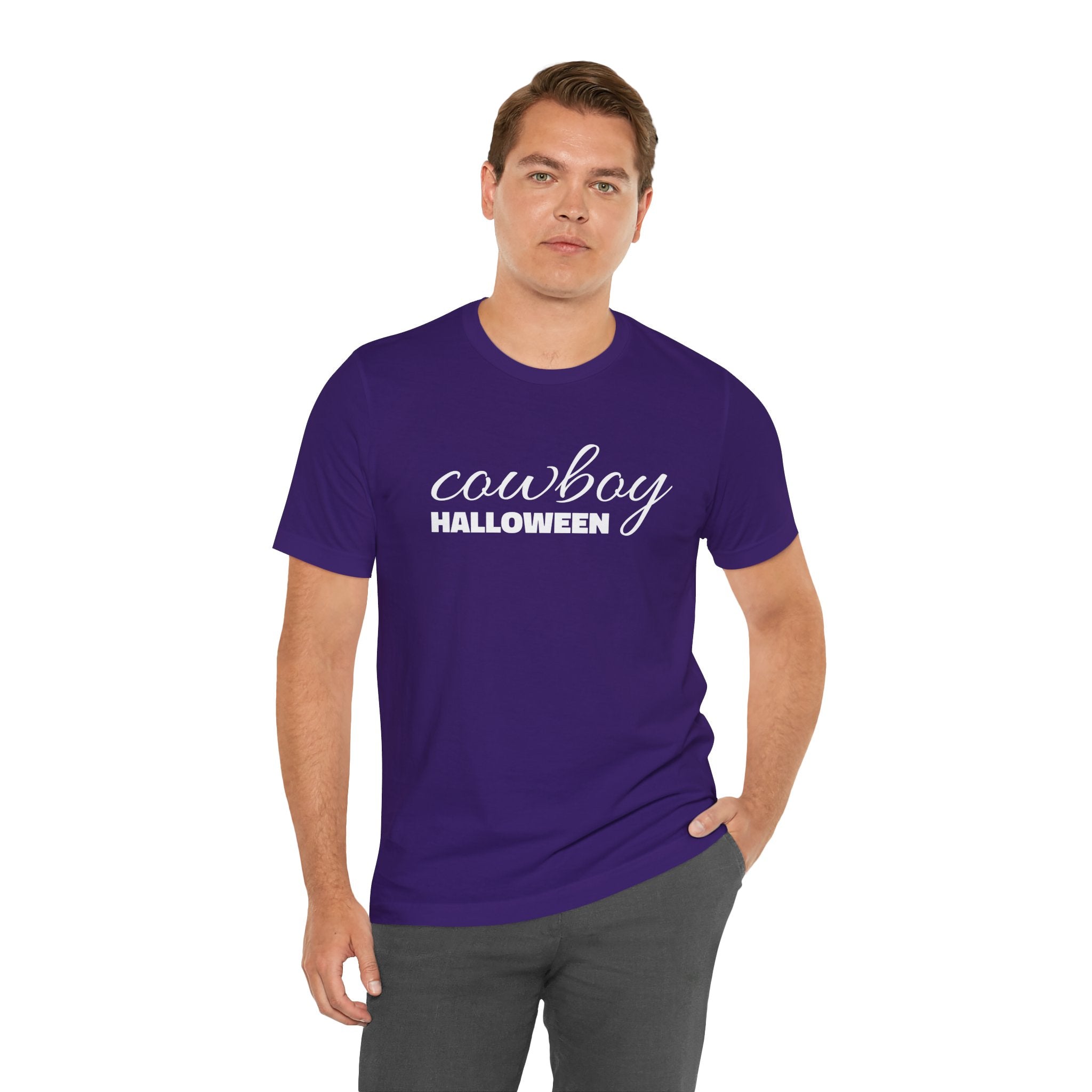 Cowboy "Halloween" Stampede Tee — Western-Themed Halloween T-Shirt