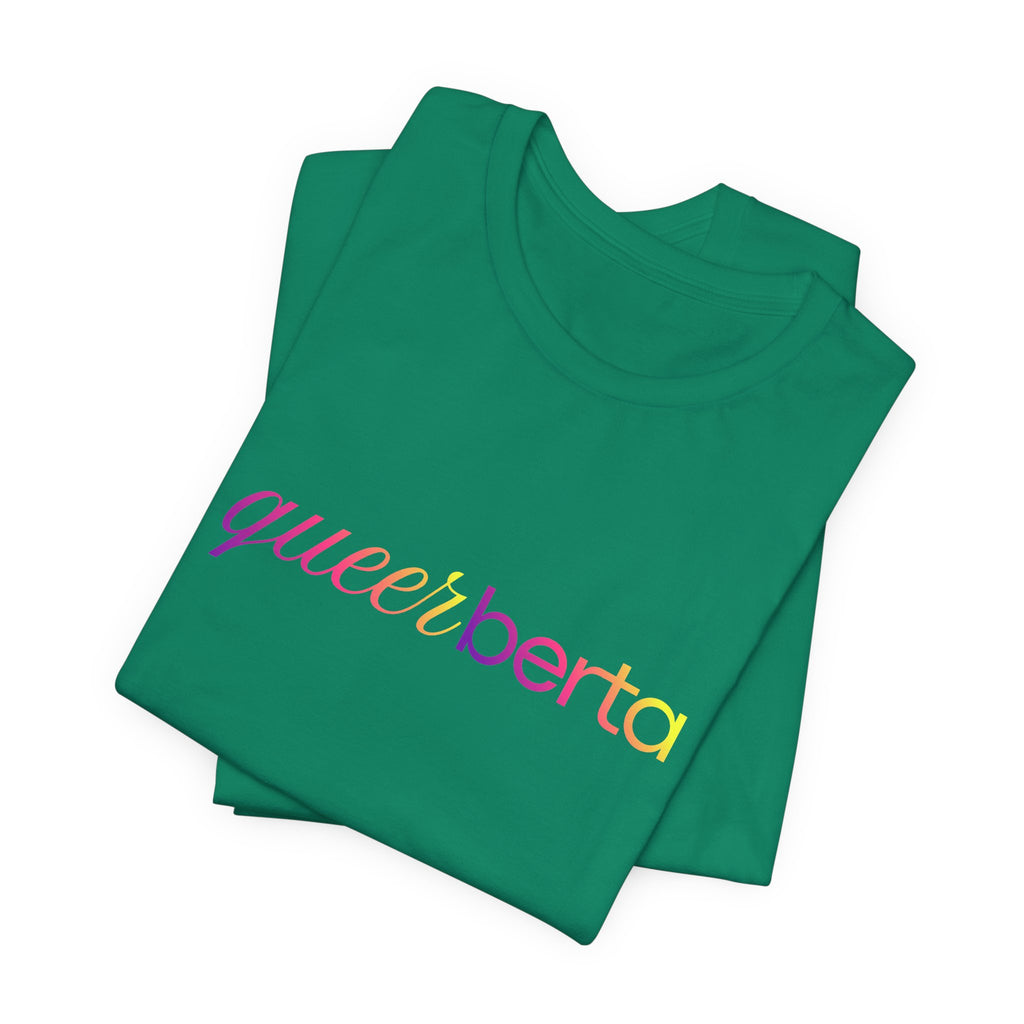 Pride QueerBerta Tee — Rainbow Pride T‑Shirt