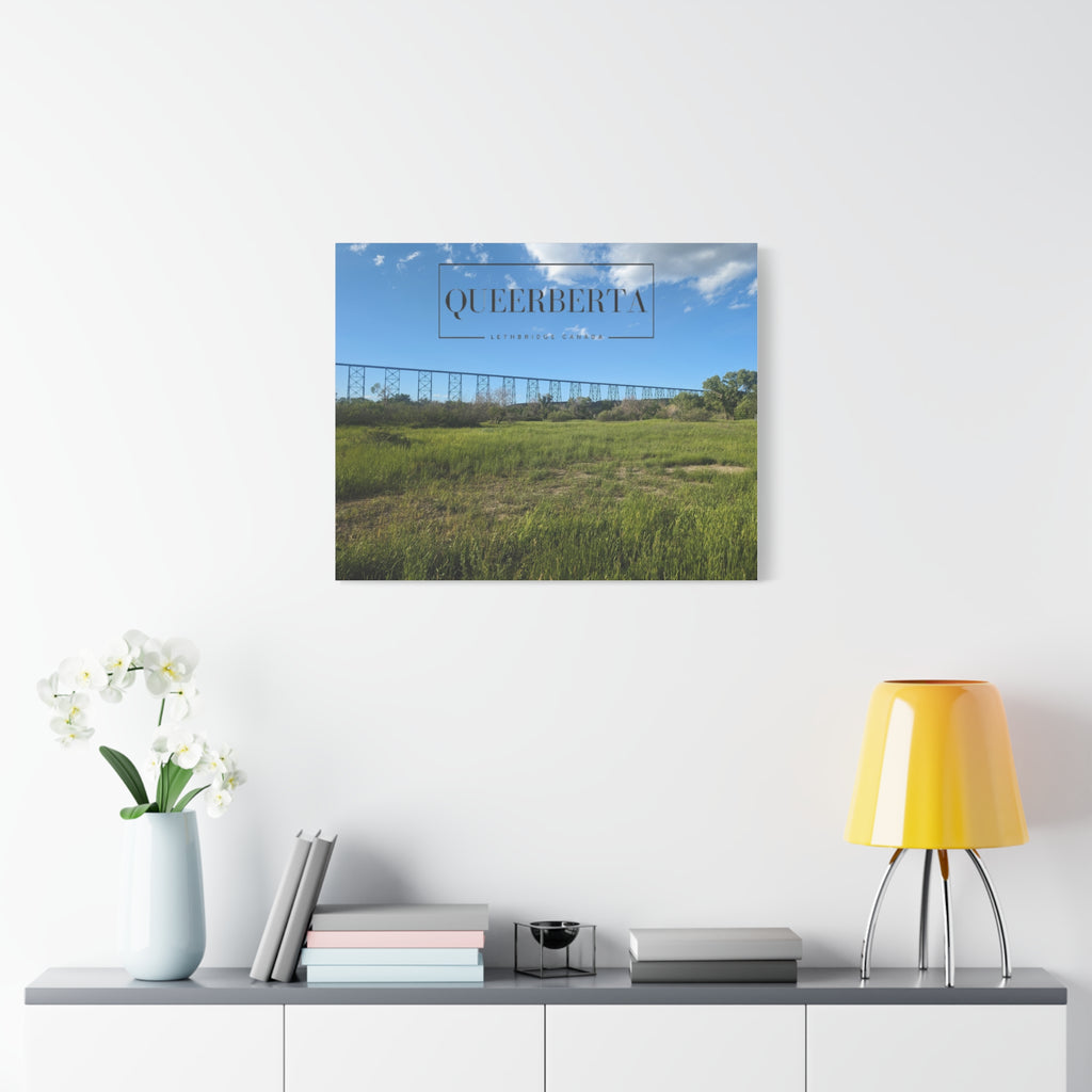 Pride Canvas | Lethbridge Queerberta | Lethbridge Canada Scenic Wall Art