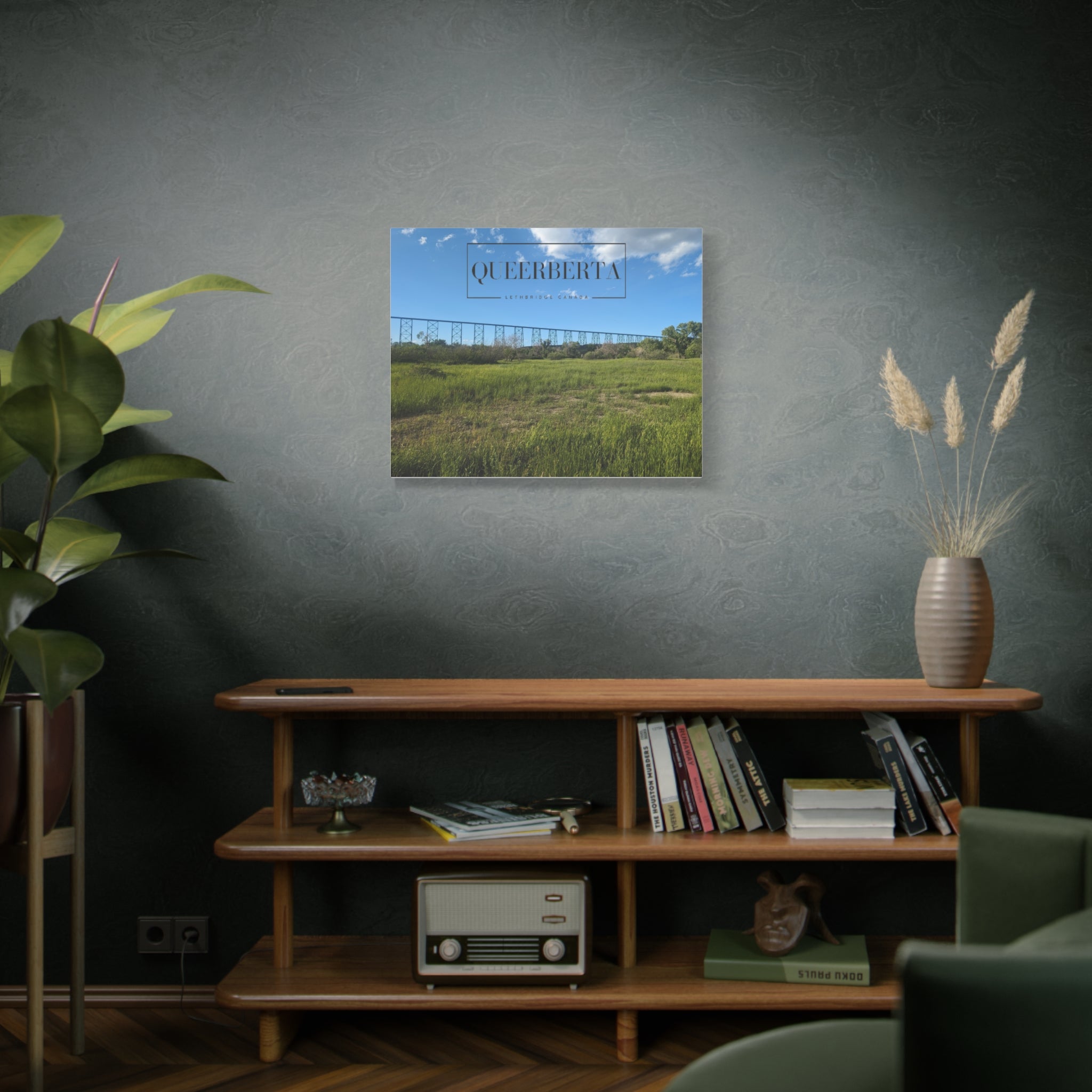 Pride Canvas | Lethbridge Queerberta | Lethbridge Canada Scenic Wall Art