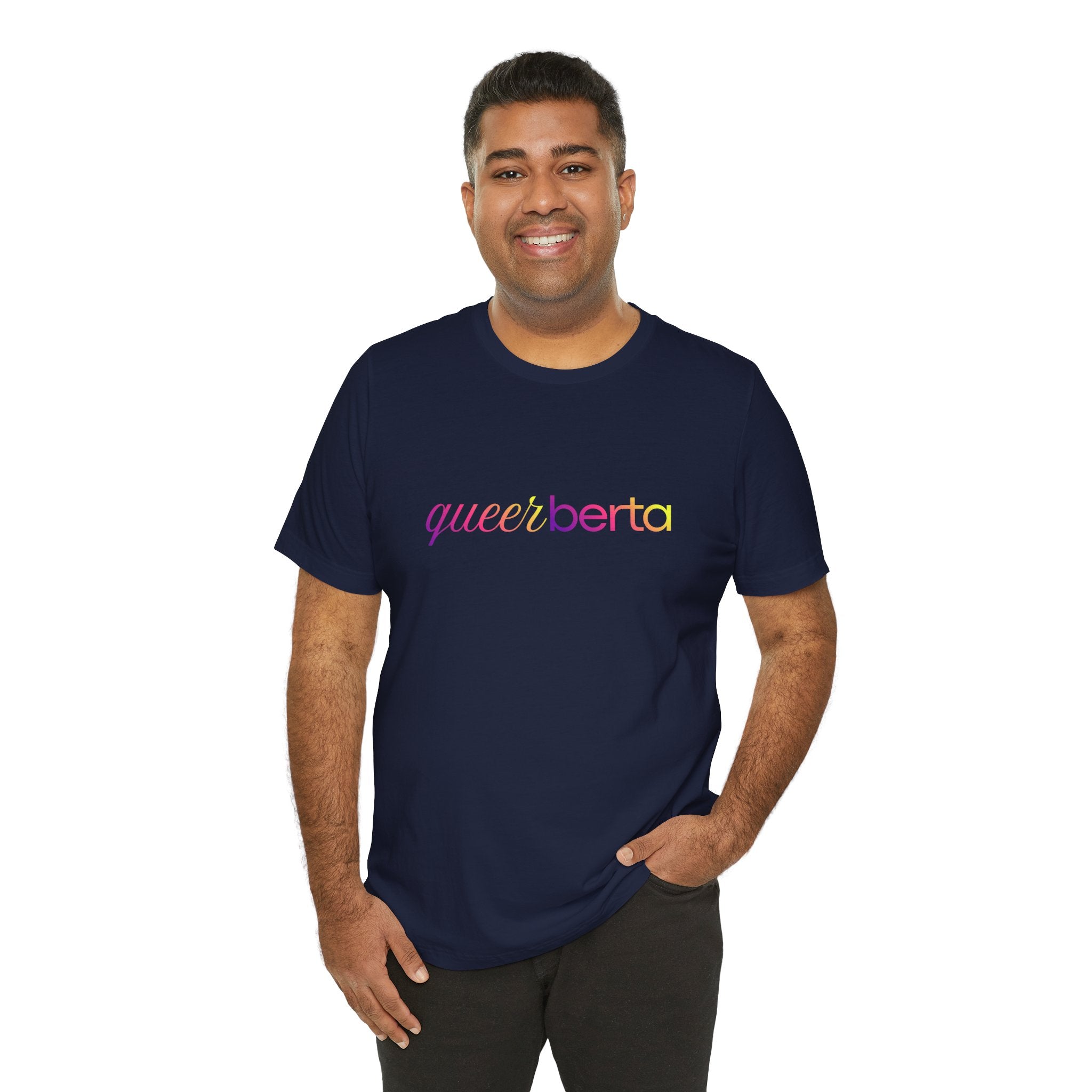 Pride QueerBerta Tee — Rainbow Pride T‑Shirt