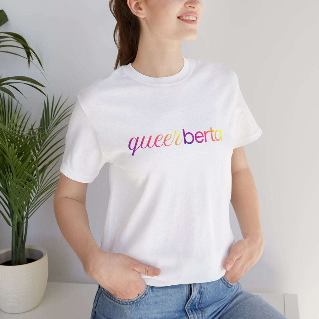 Pride QueerBerta Tee — Rainbow Pride T‑Shirt