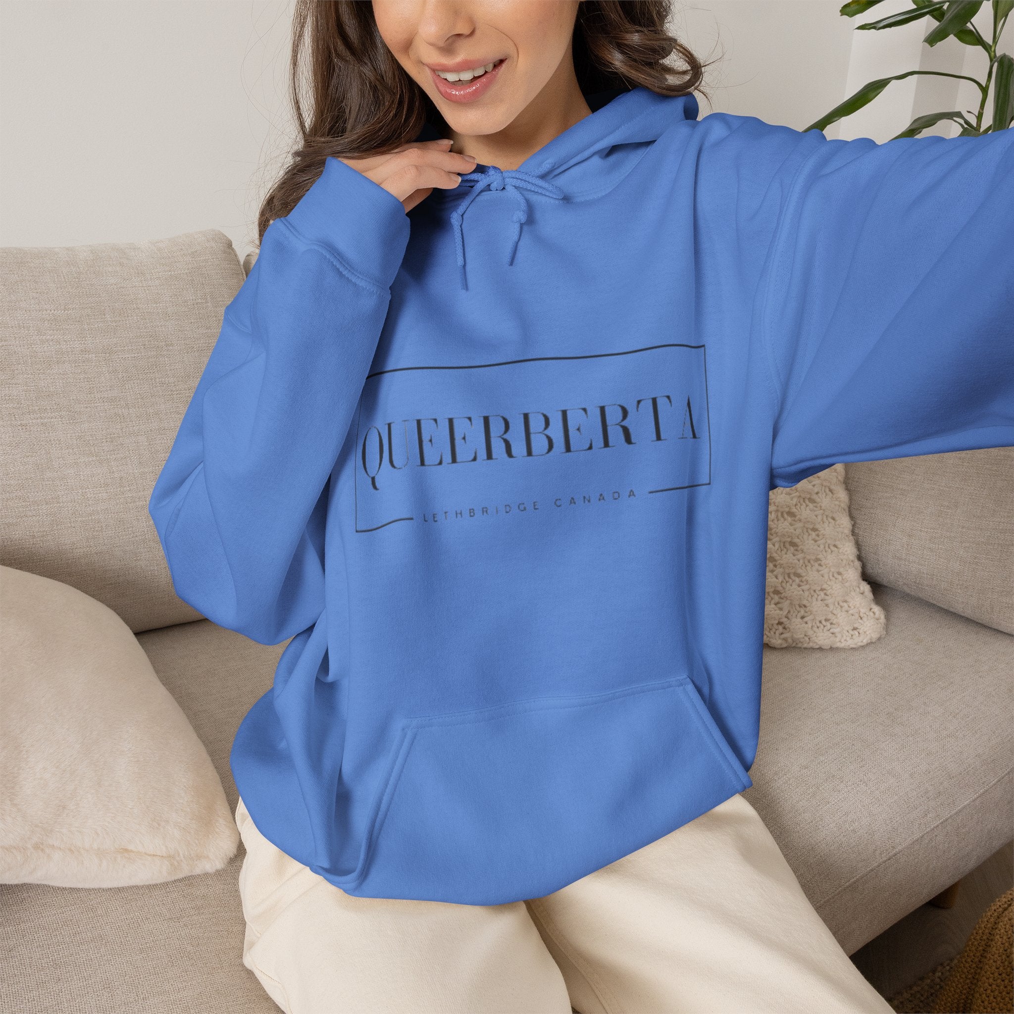 Pride Hoodie | Lethbridge Queerberta | LGBTQ+ Pride Pullover Hoodie