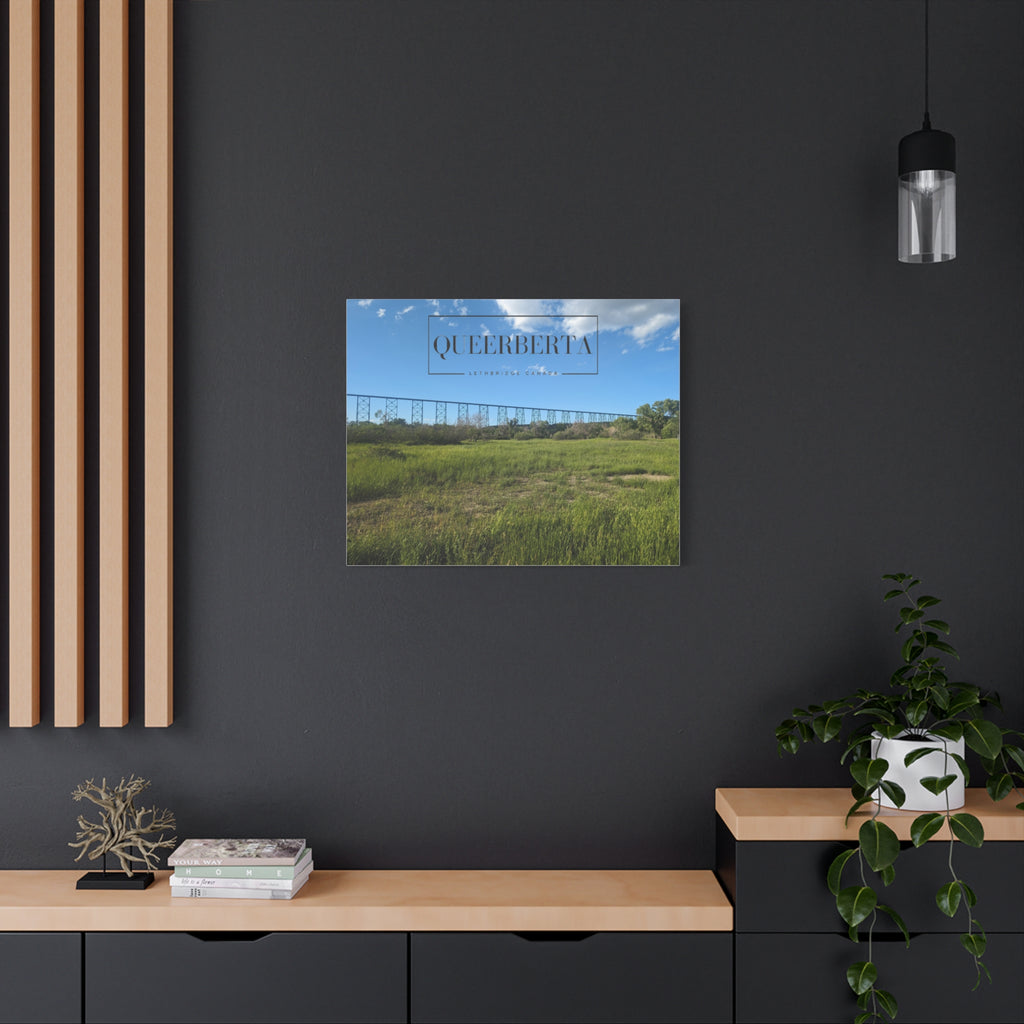 Pride Canvas | Lethbridge Queerberta | Lethbridge Canada Scenic Wall Art
