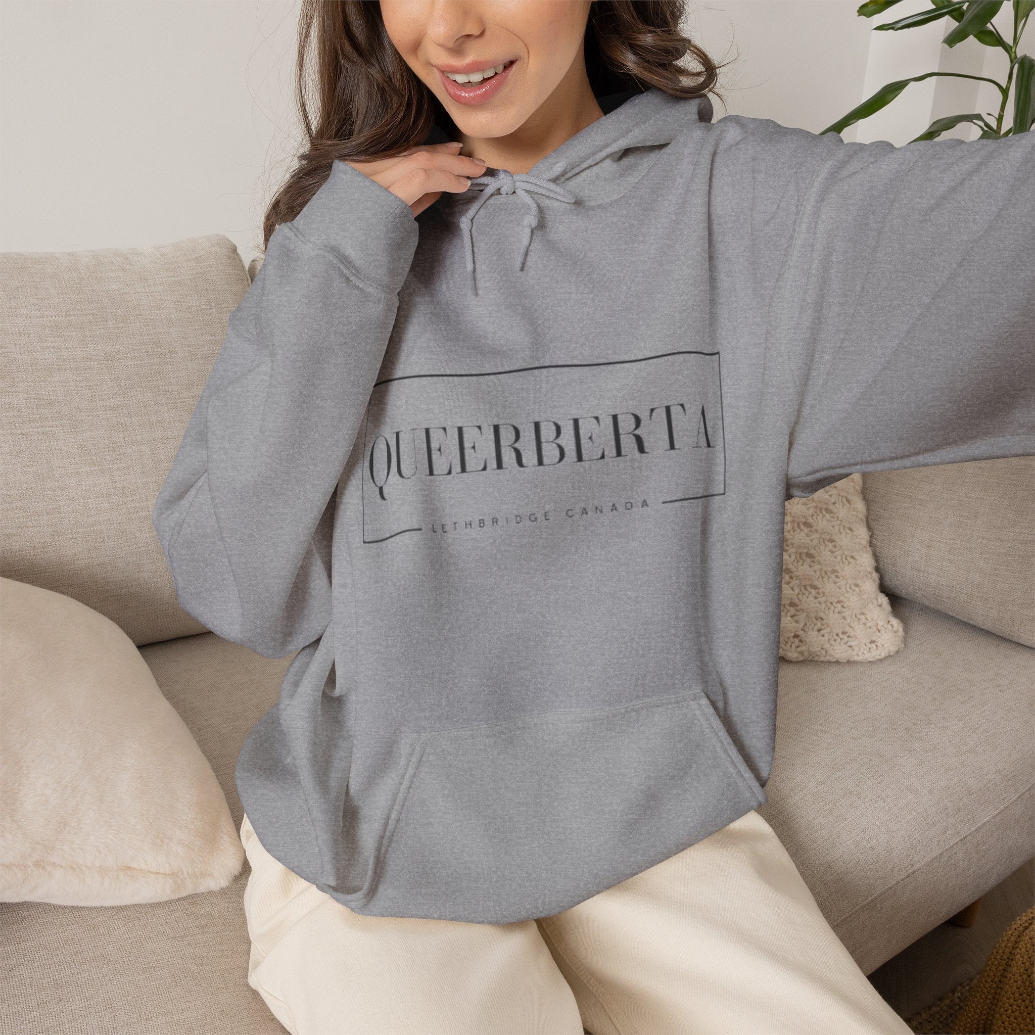 Pride Hoodie | Lethbridge Queerberta | LGBTQ+ Pride Pullover Hoodie