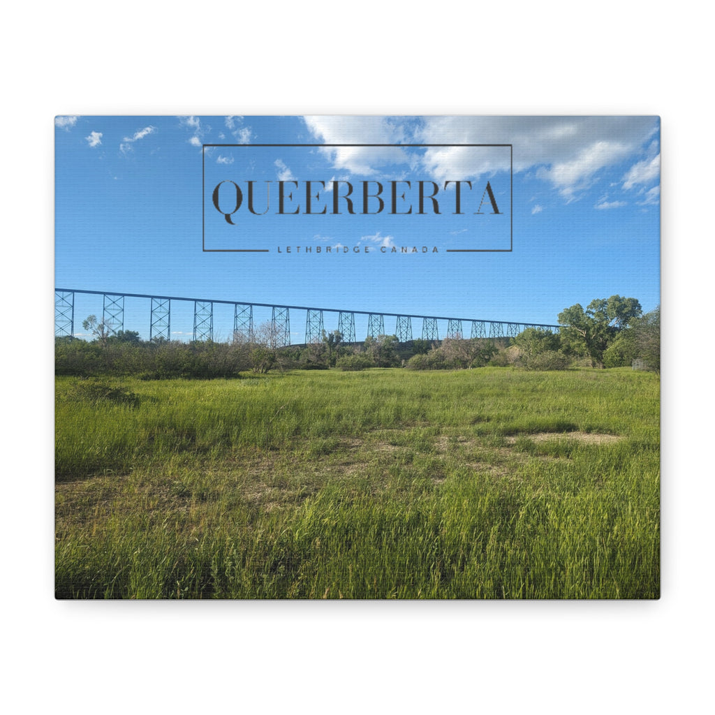 Pride Canvas | Lethbridge Queerberta | Lethbridge Canada Scenic Wall Art