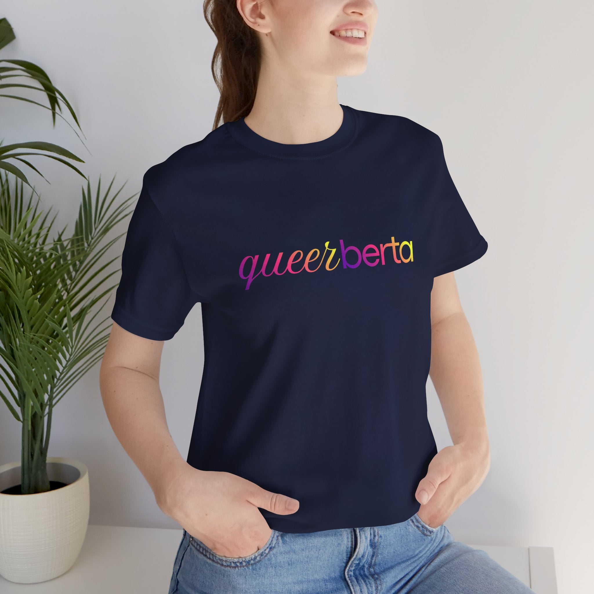 Pride QueerBerta Tee — Rainbow Pride T‑Shirt