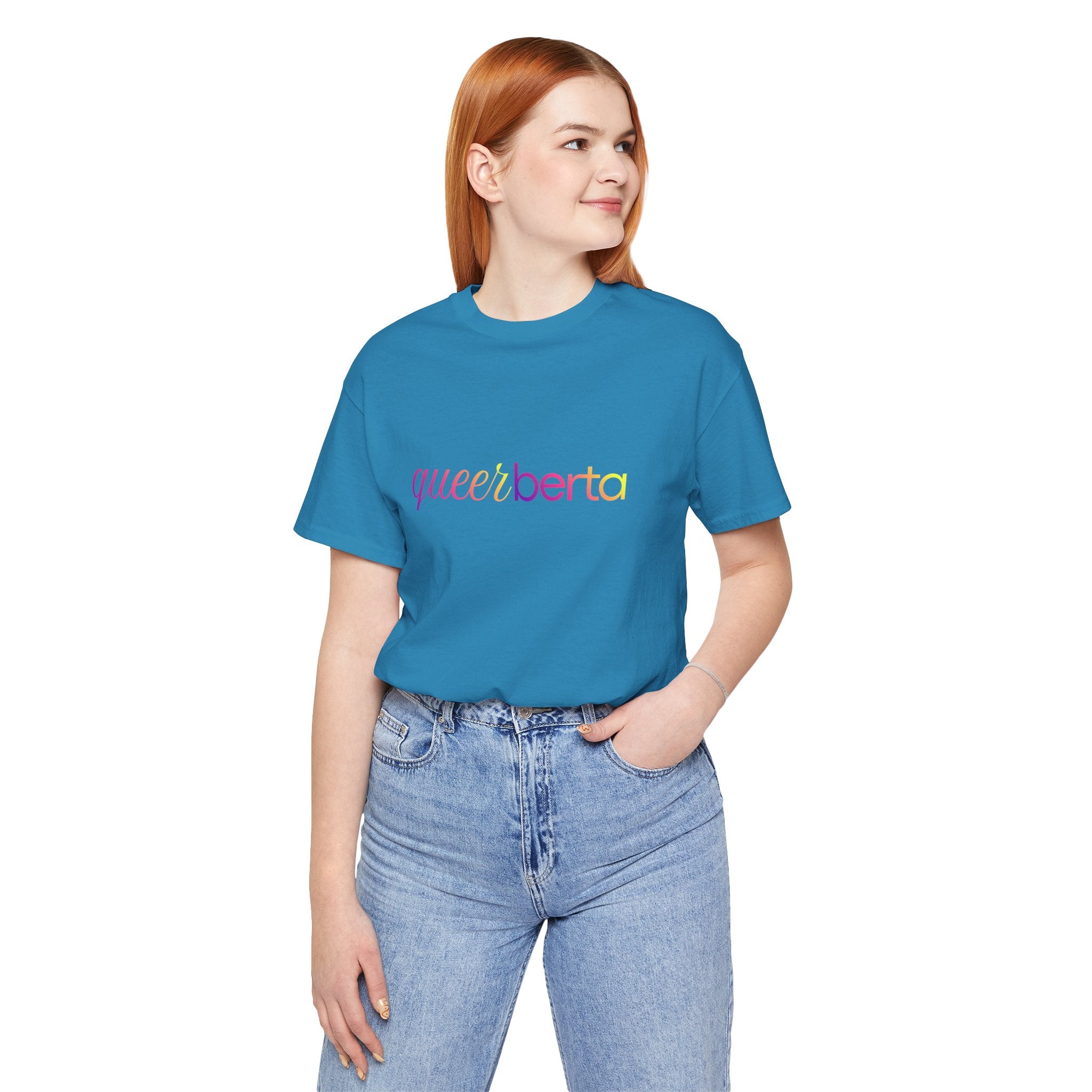 Pride QueerBerta Tee — Rainbow Pride T‑Shirt