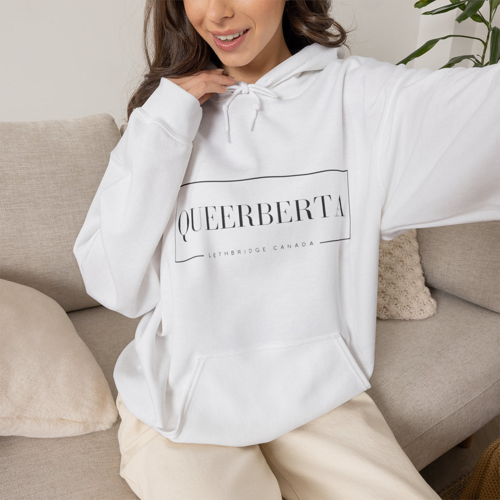Pride Hoodie | Lethbridge Queerberta | LGBTQ+ Pride Pullover Hoodie