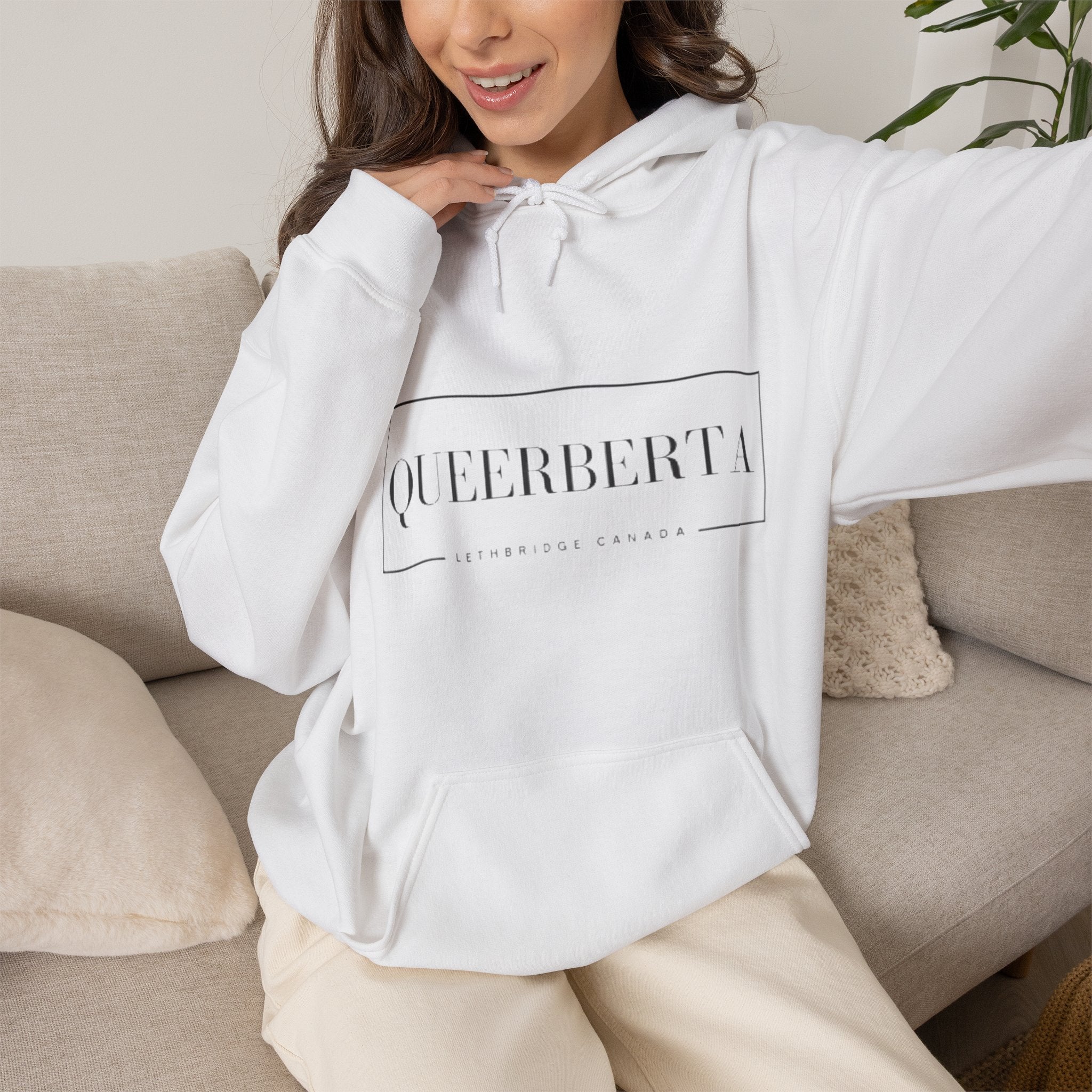 Pride Hoodie | Lethbridge Queerberta | LGBTQ+ Pride Pullover Hoodie