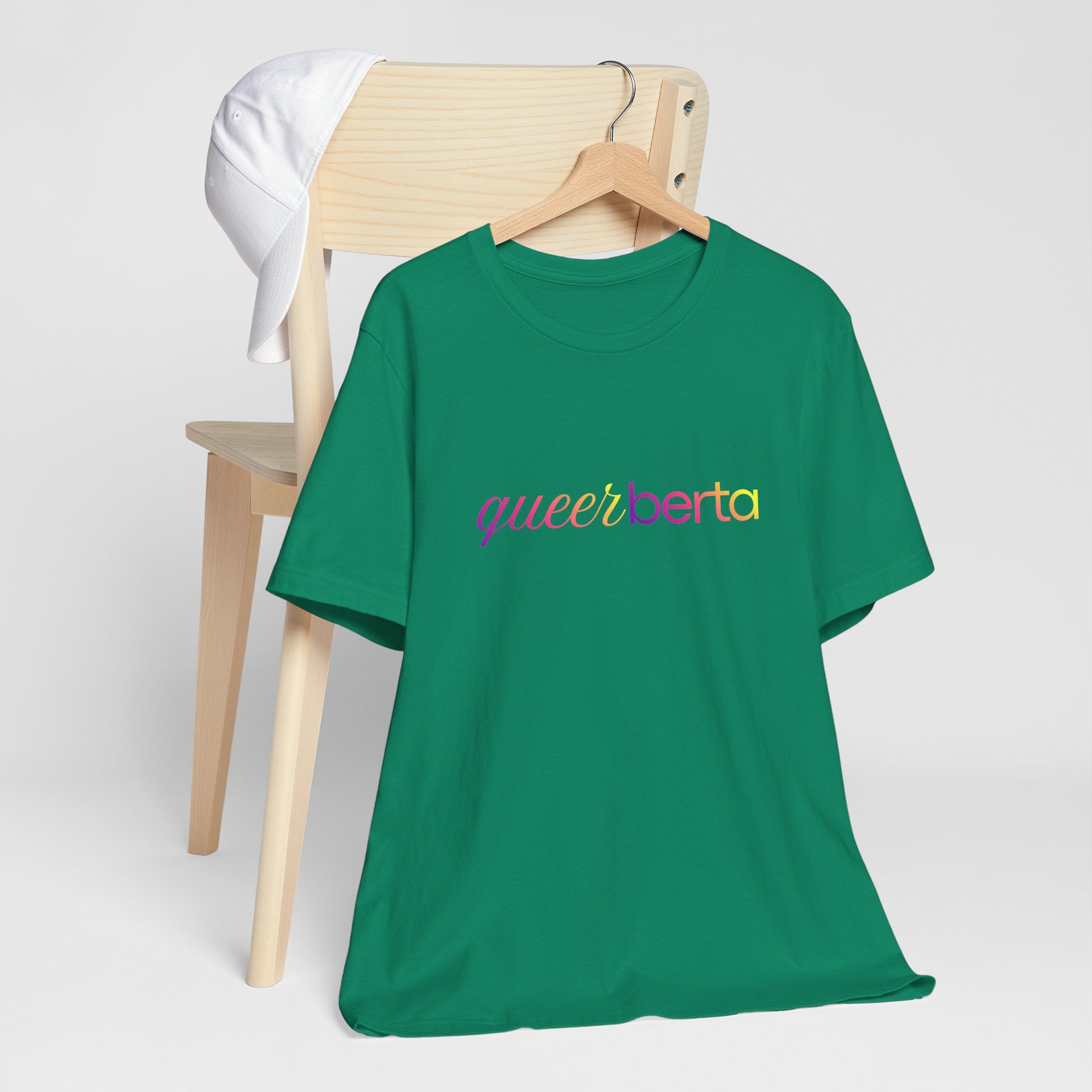 Pride QueerBerta Tee — Rainbow Pride T‑Shirt