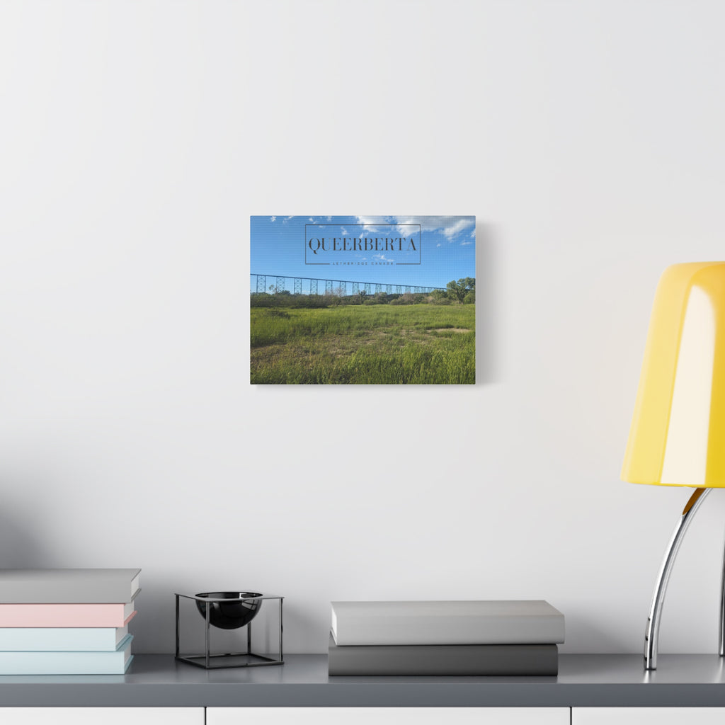 Pride Canvas | Lethbridge Queerberta | Lethbridge Canada Scenic Wall Art