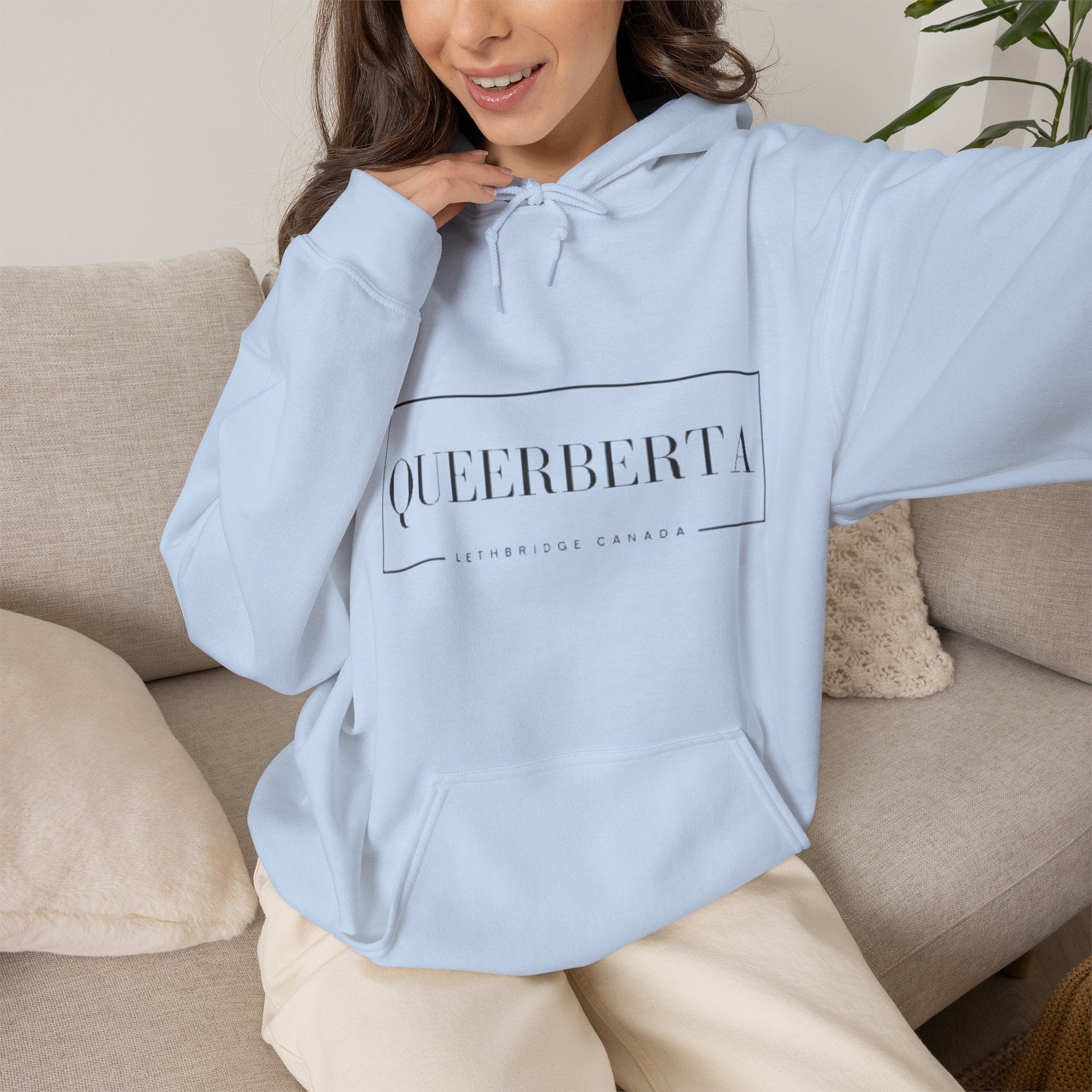 Pride Hoodie | Lethbridge Queerberta | LGBTQ+ Pride Pullover Hoodie