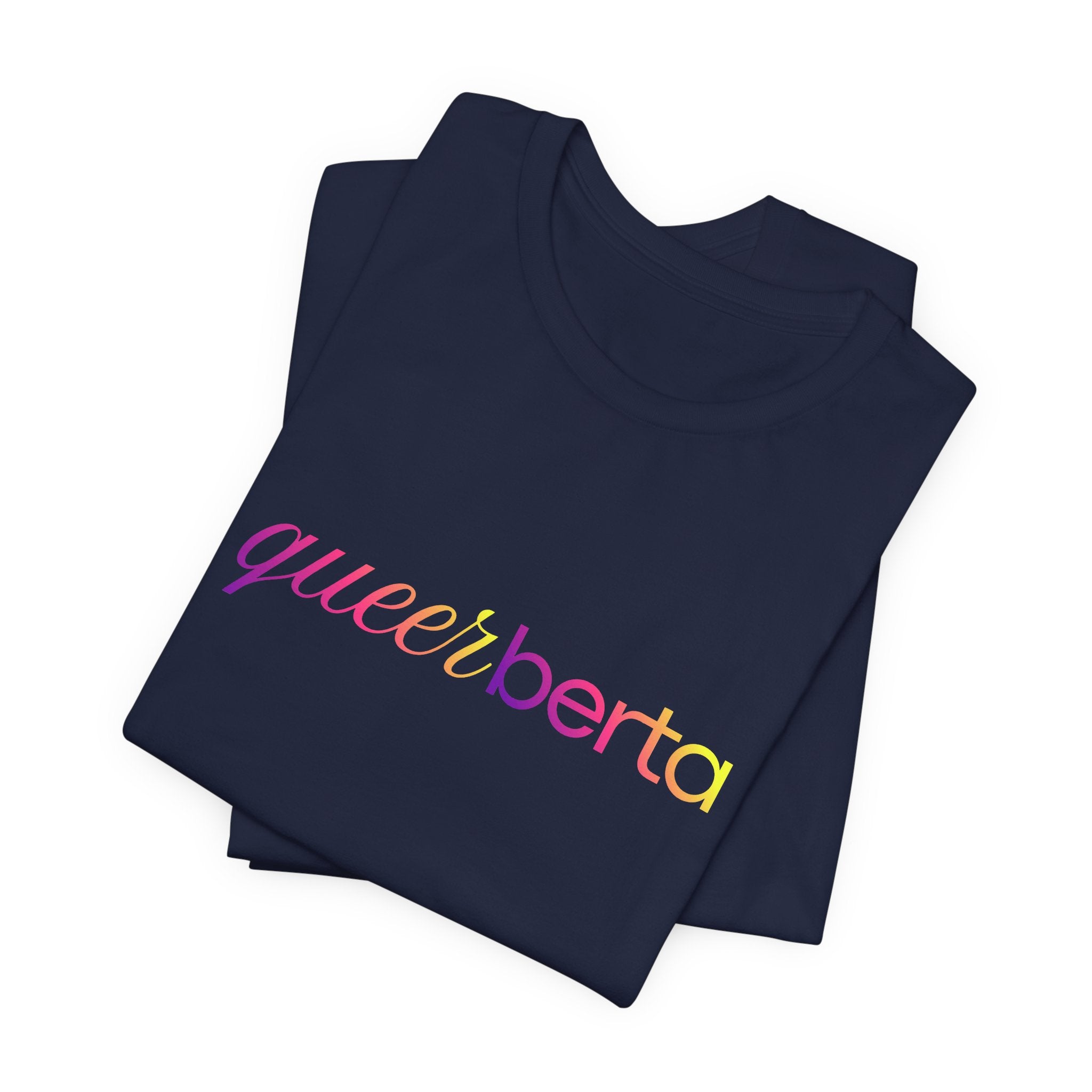 Pride QueerBerta Tee — Rainbow Pride T‑Shirt