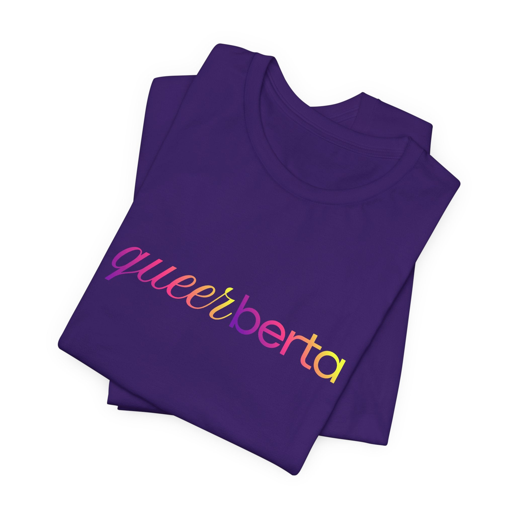Pride QueerBerta Tee — Rainbow Pride T‑Shirt