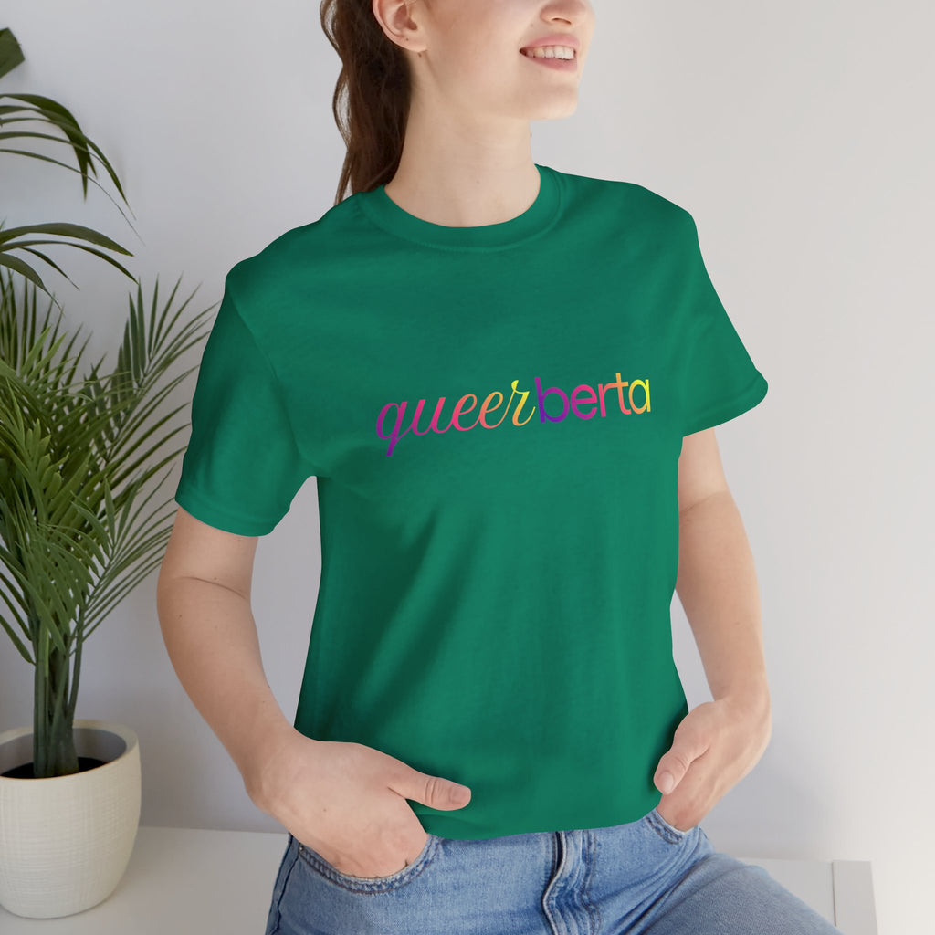 Pride QueerBerta Tee — Rainbow Pride T‑Shirt