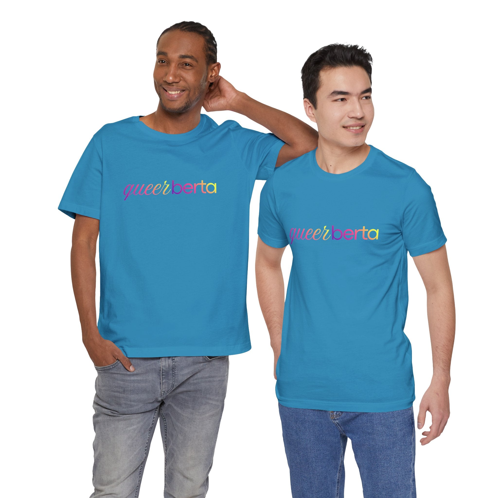 Pride QueerBerta Tee — Rainbow Pride T‑Shirt