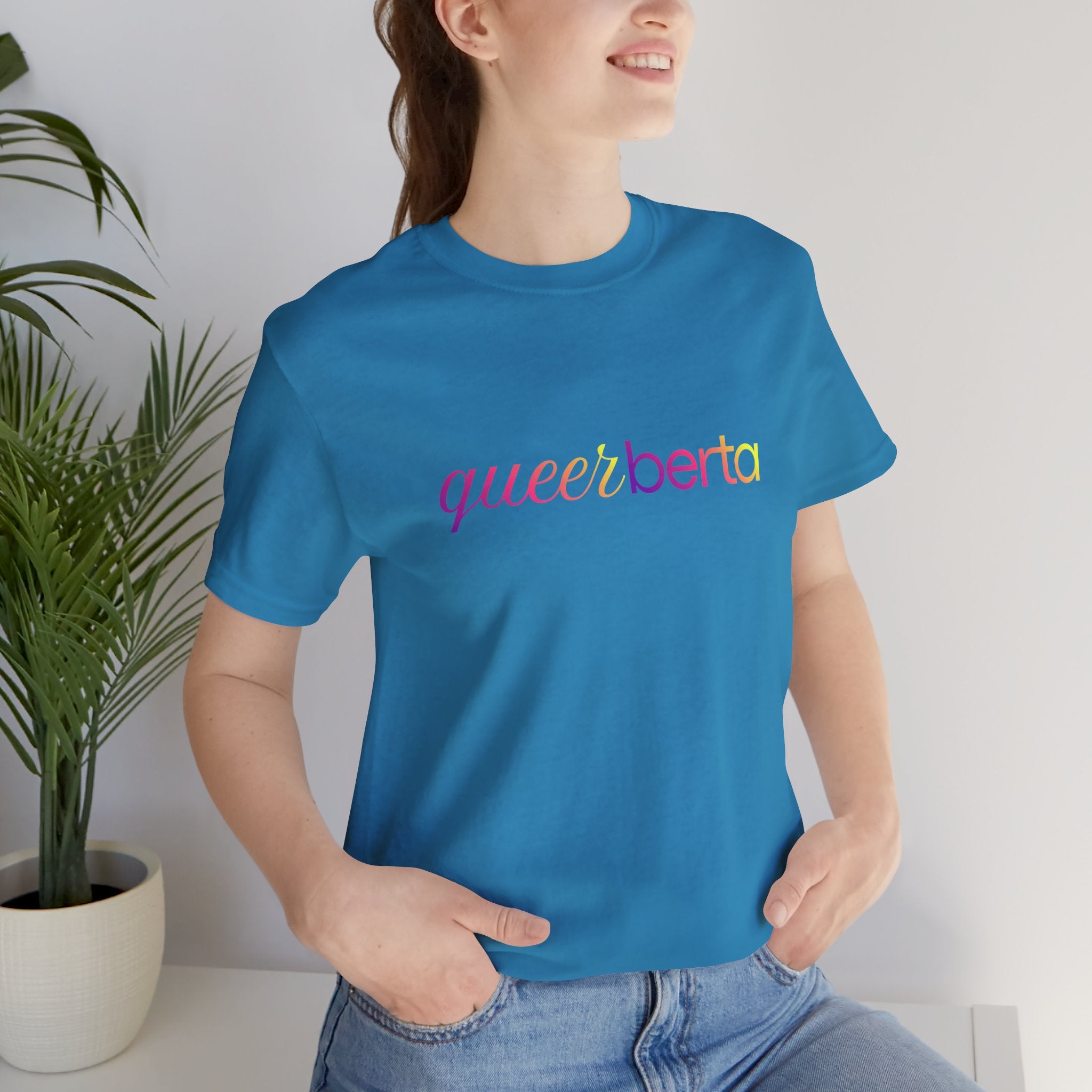 Pride QueerBerta Tee — Rainbow Pride T‑Shirt
