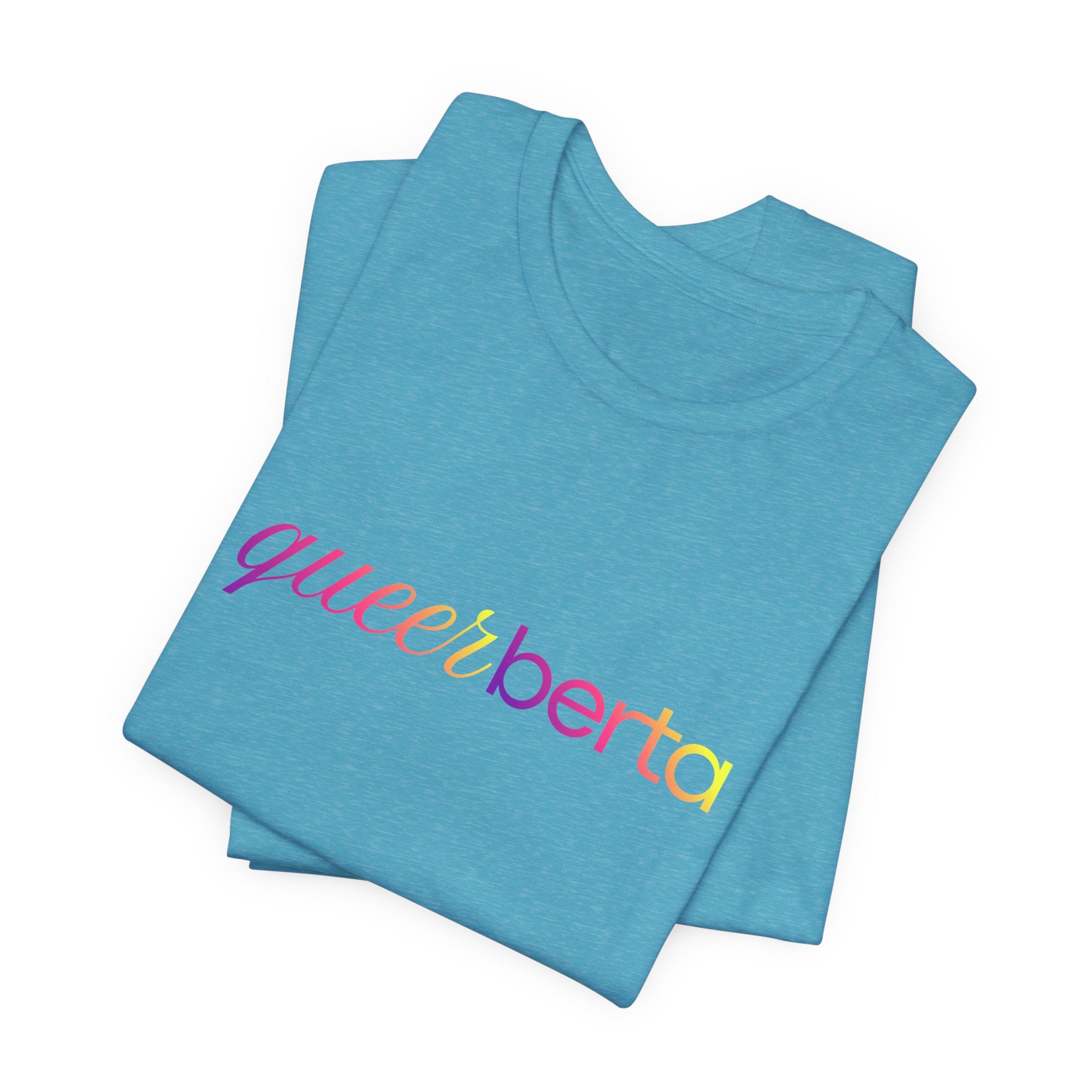 Pride QueerBerta Tee — Rainbow Pride T‑Shirt