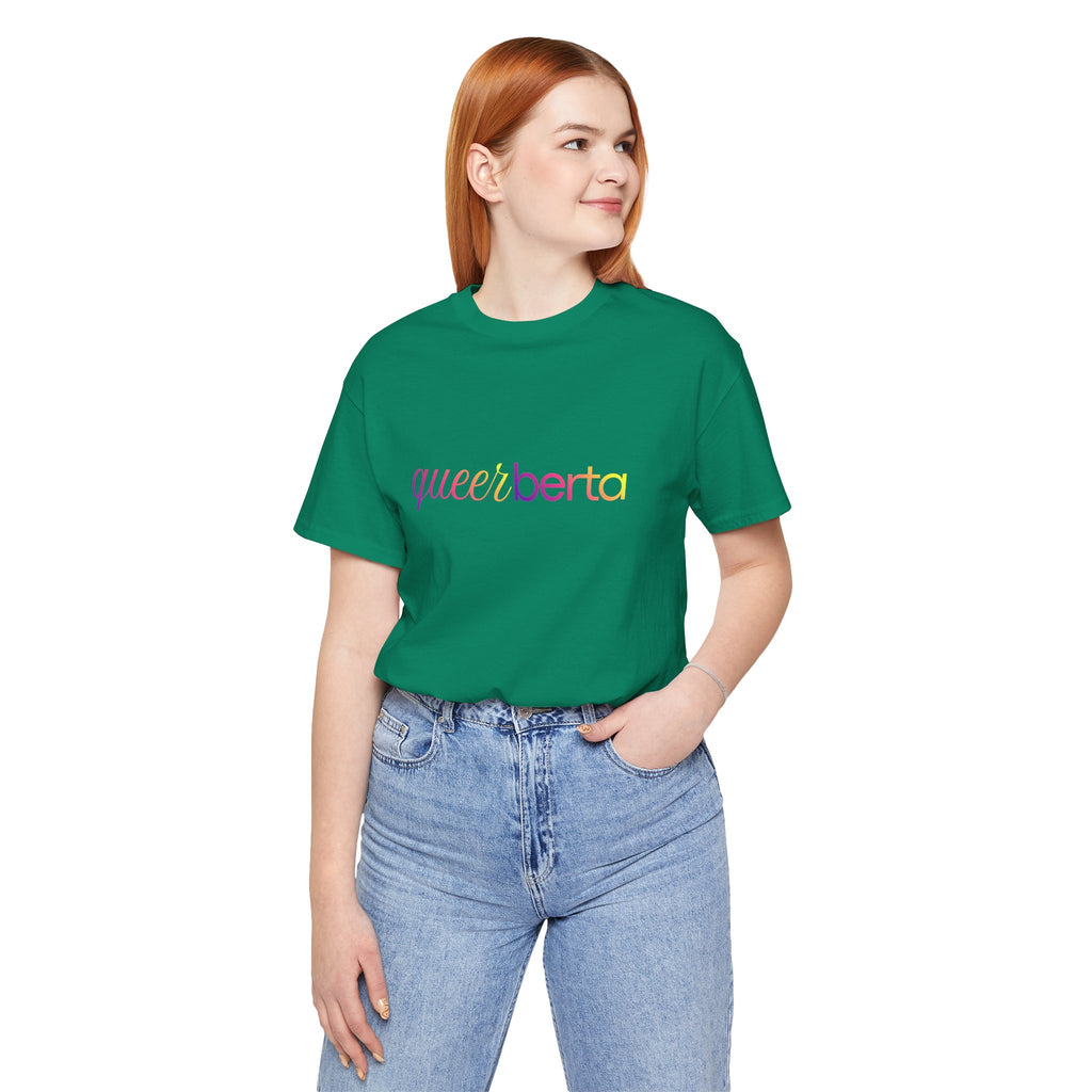 Pride QueerBerta Tee — Rainbow Pride T‑Shirt