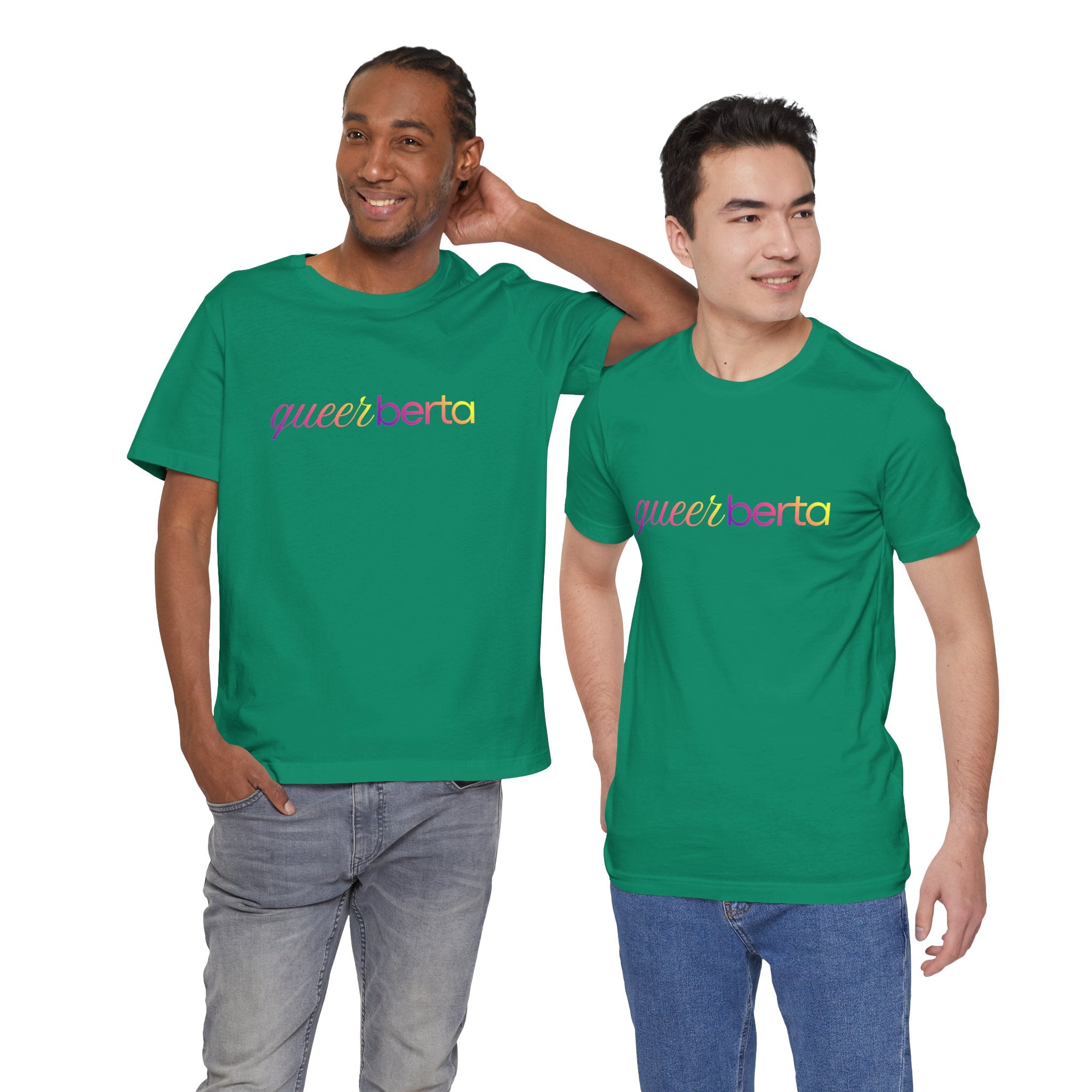 Pride QueerBerta Tee — Rainbow Pride T‑Shirt