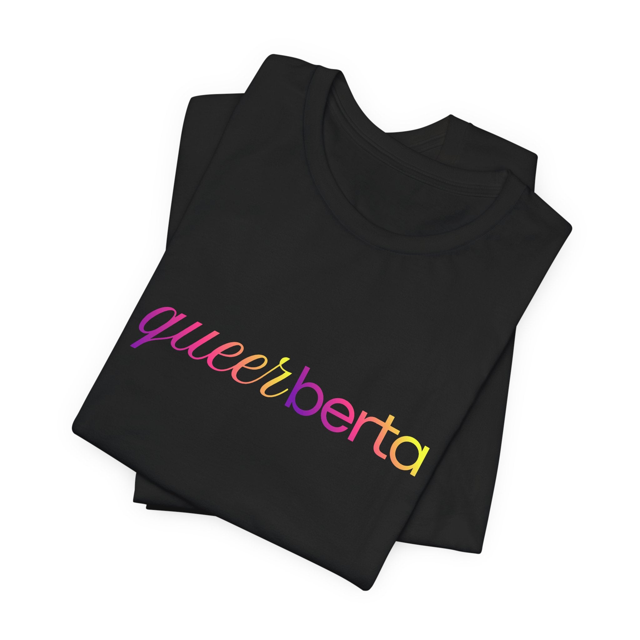Pride QueerBerta Tee — Rainbow Pride T‑Shirt