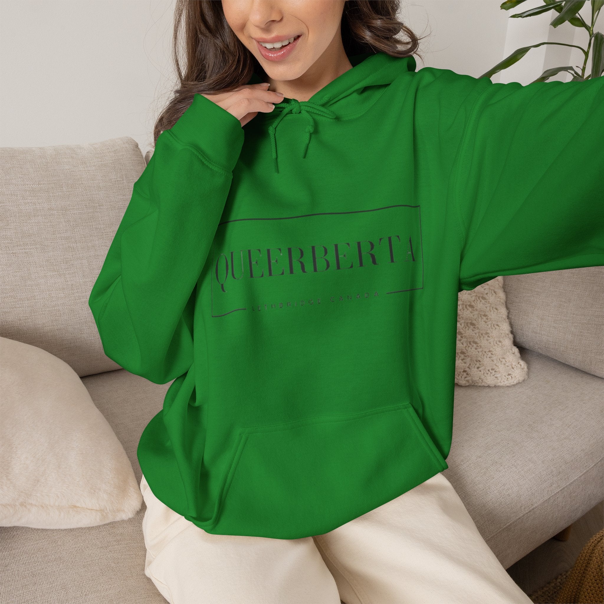 Pride Hoodie | Lethbridge Queerberta | LGBTQ+ Pride Pullover Hoodie