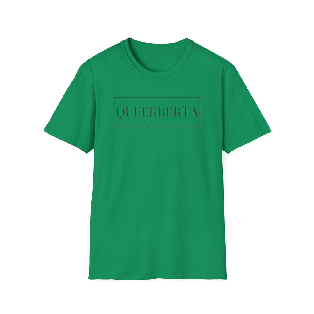 Lethbridge Queerberta | LGBTQ+ Pride Minimalist Logo Tee