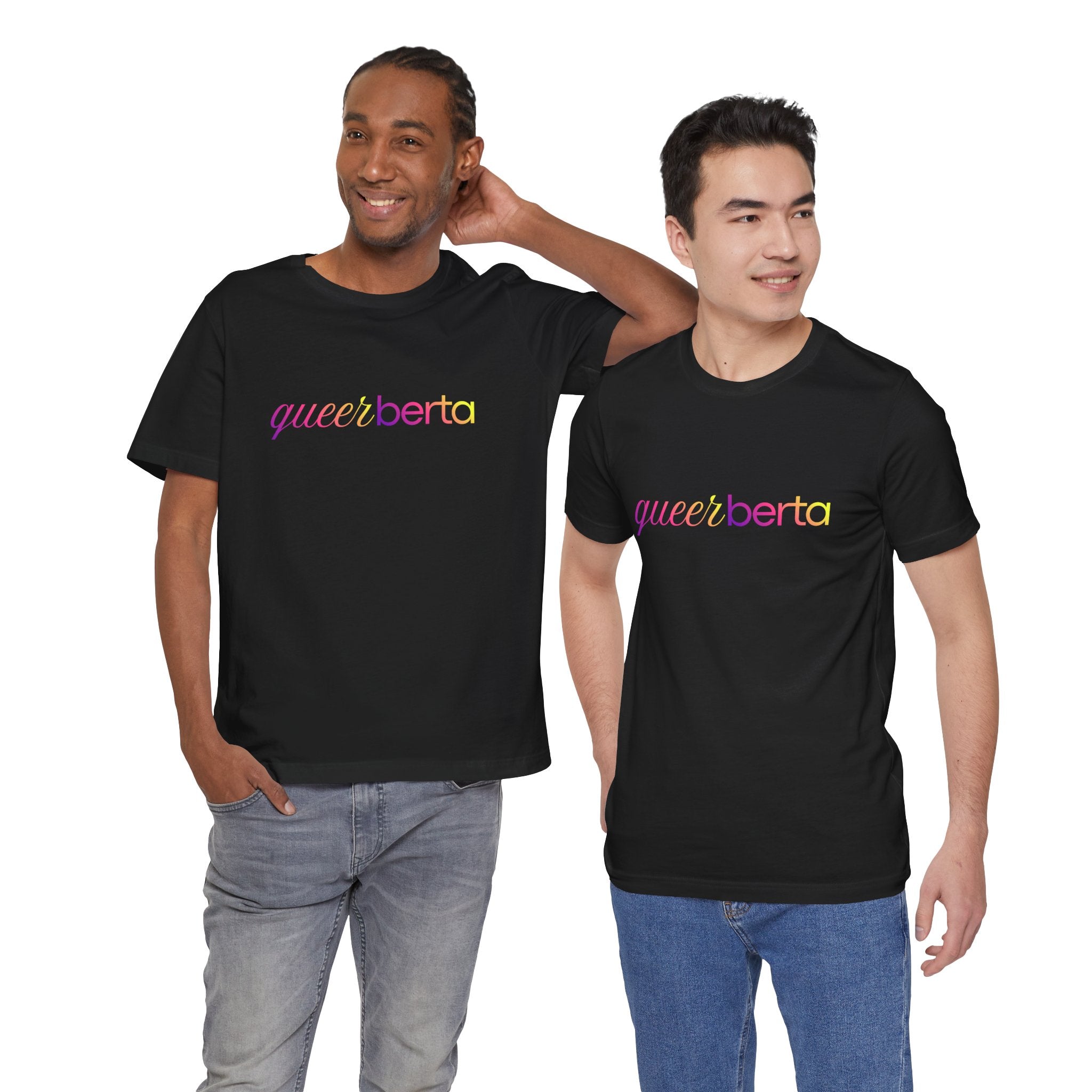 Pride QueerBerta Tee — Rainbow Pride T‑Shirt