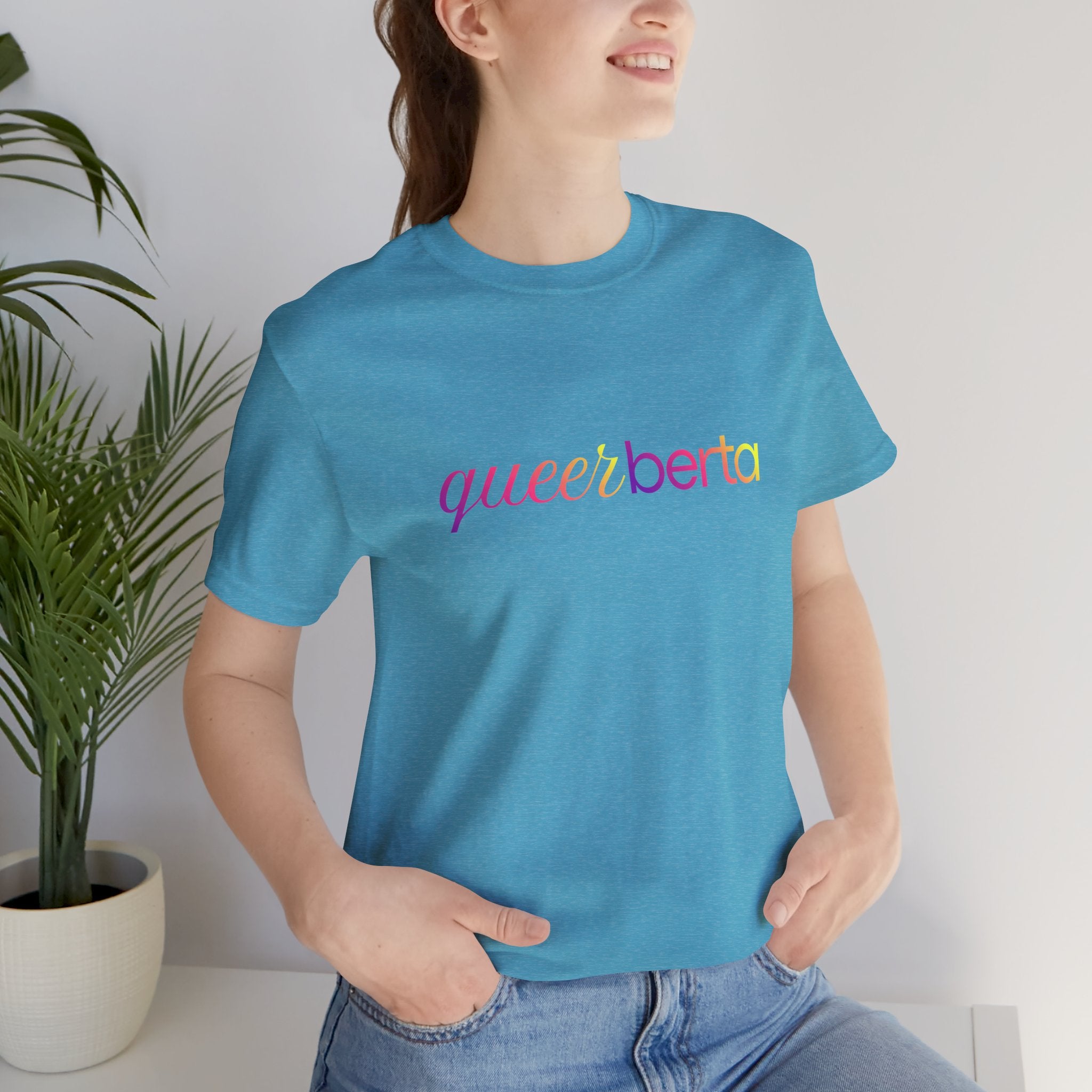 Pride QueerBerta Tee — Rainbow Pride T‑Shirt