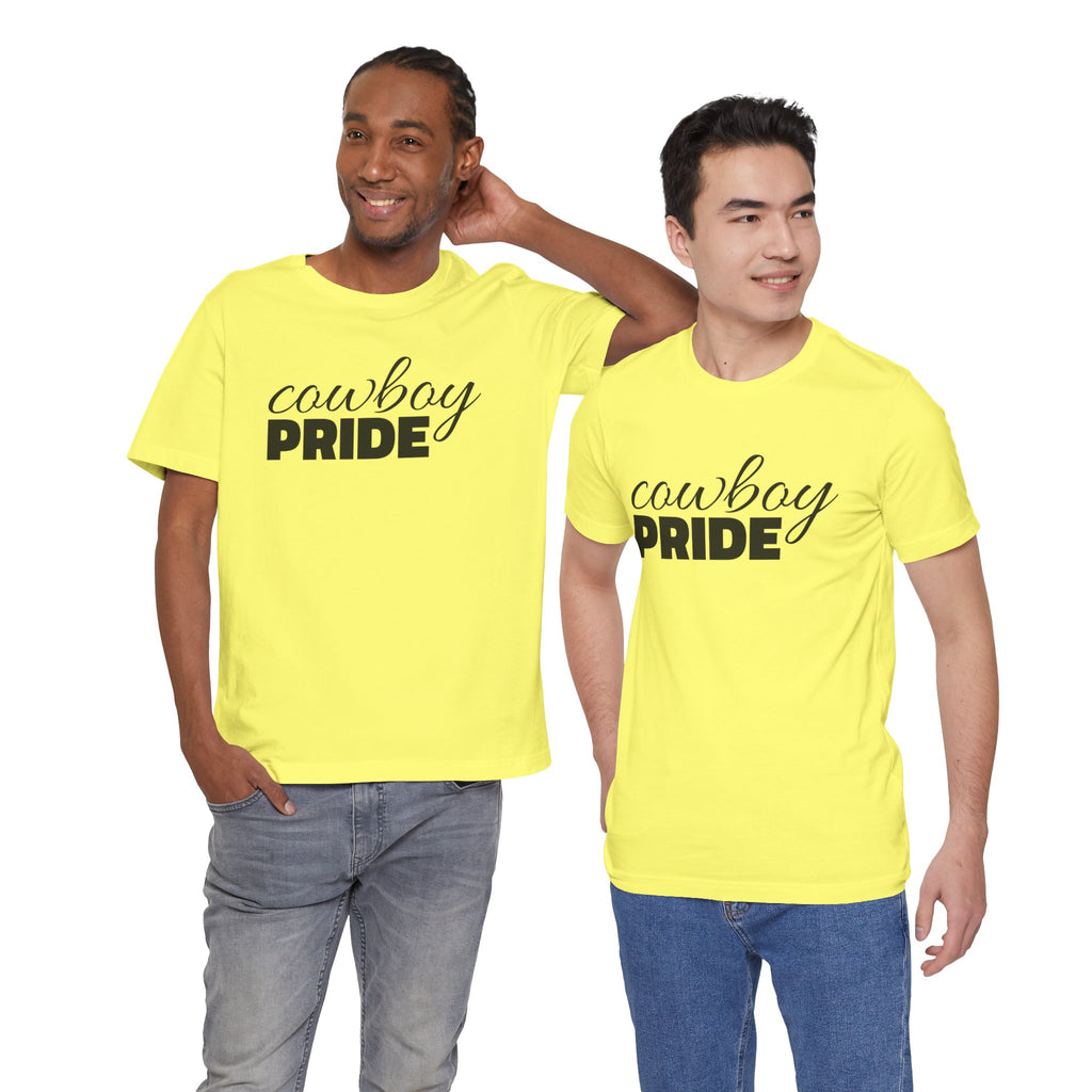 Cowboy Pride T-Shirt — Western Rodeo Graphic Tee