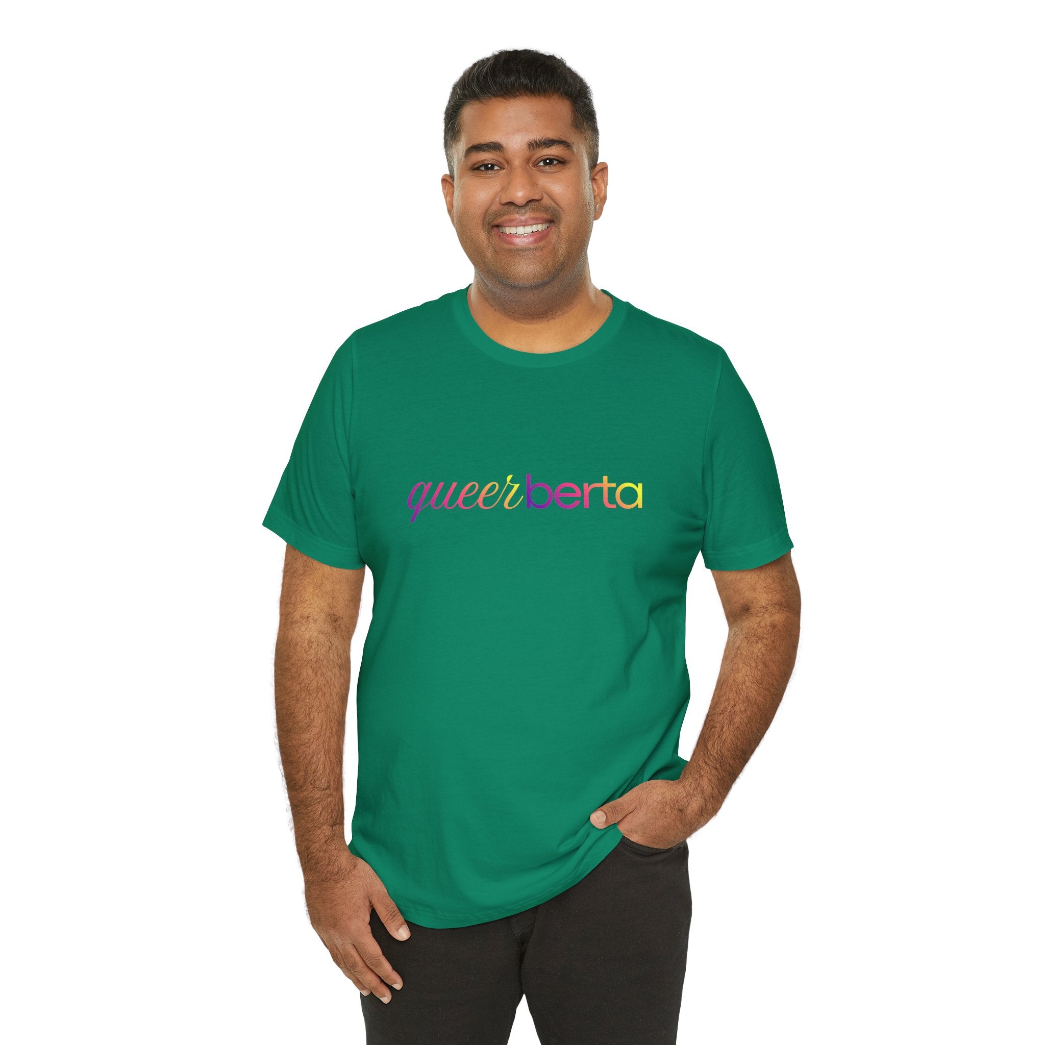 Pride QueerBerta Tee — Rainbow Pride T‑Shirt