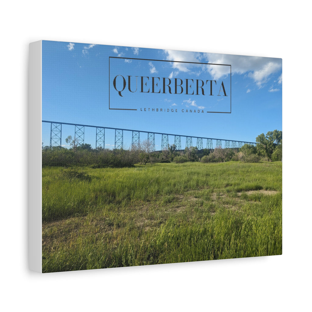 Pride Canvas | Lethbridge Queerberta | Lethbridge Canada Scenic Wall Art
